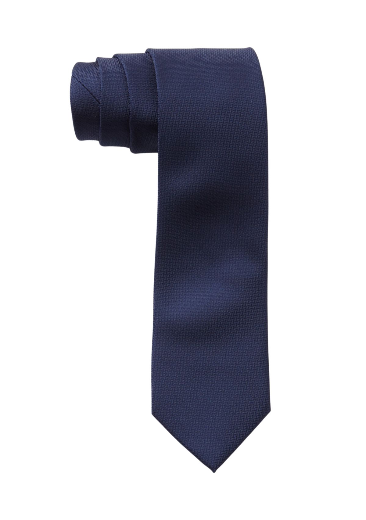 Mens Tall Herringbone Solid Tie