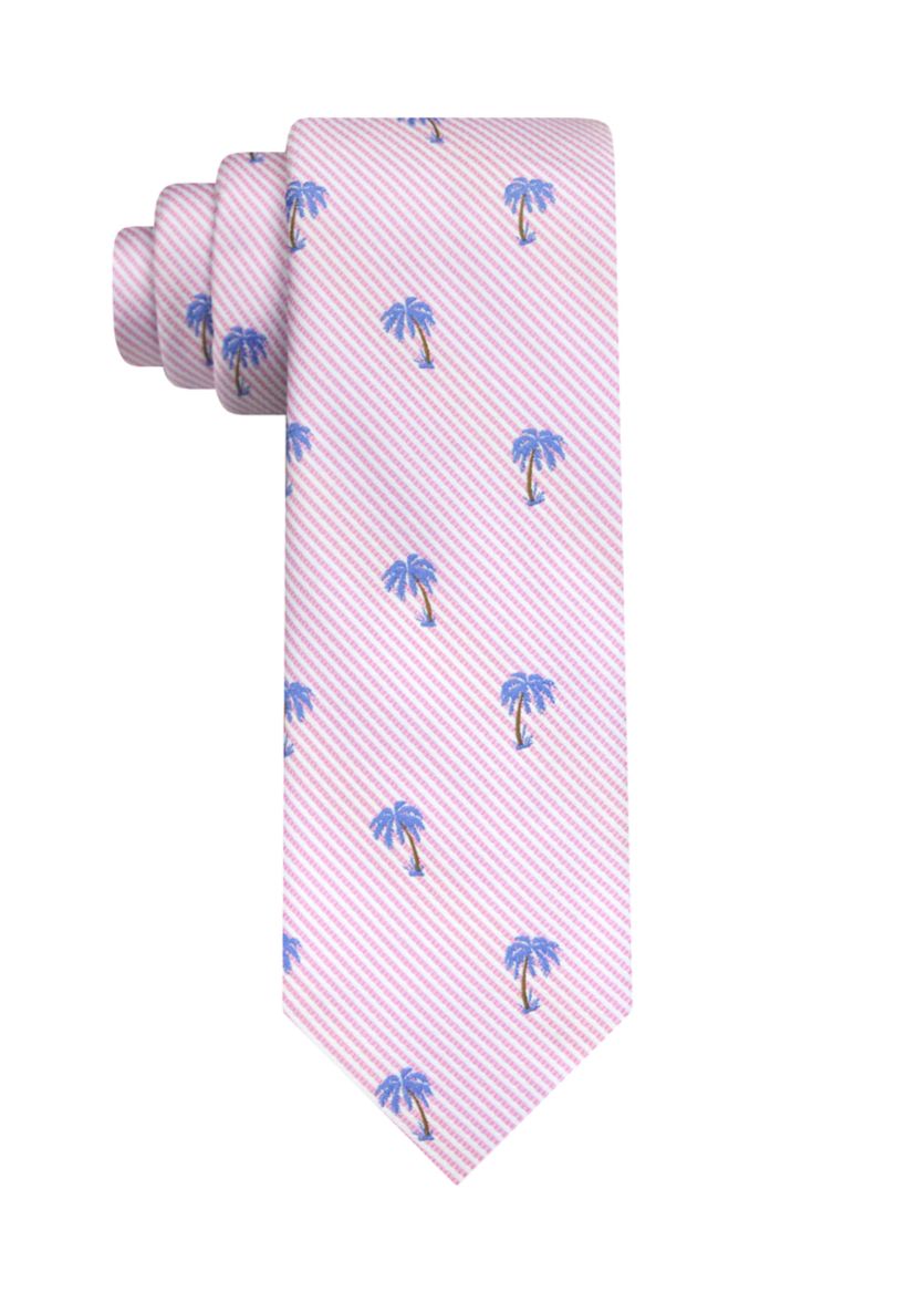 Striped Palmetto Tree Tie 