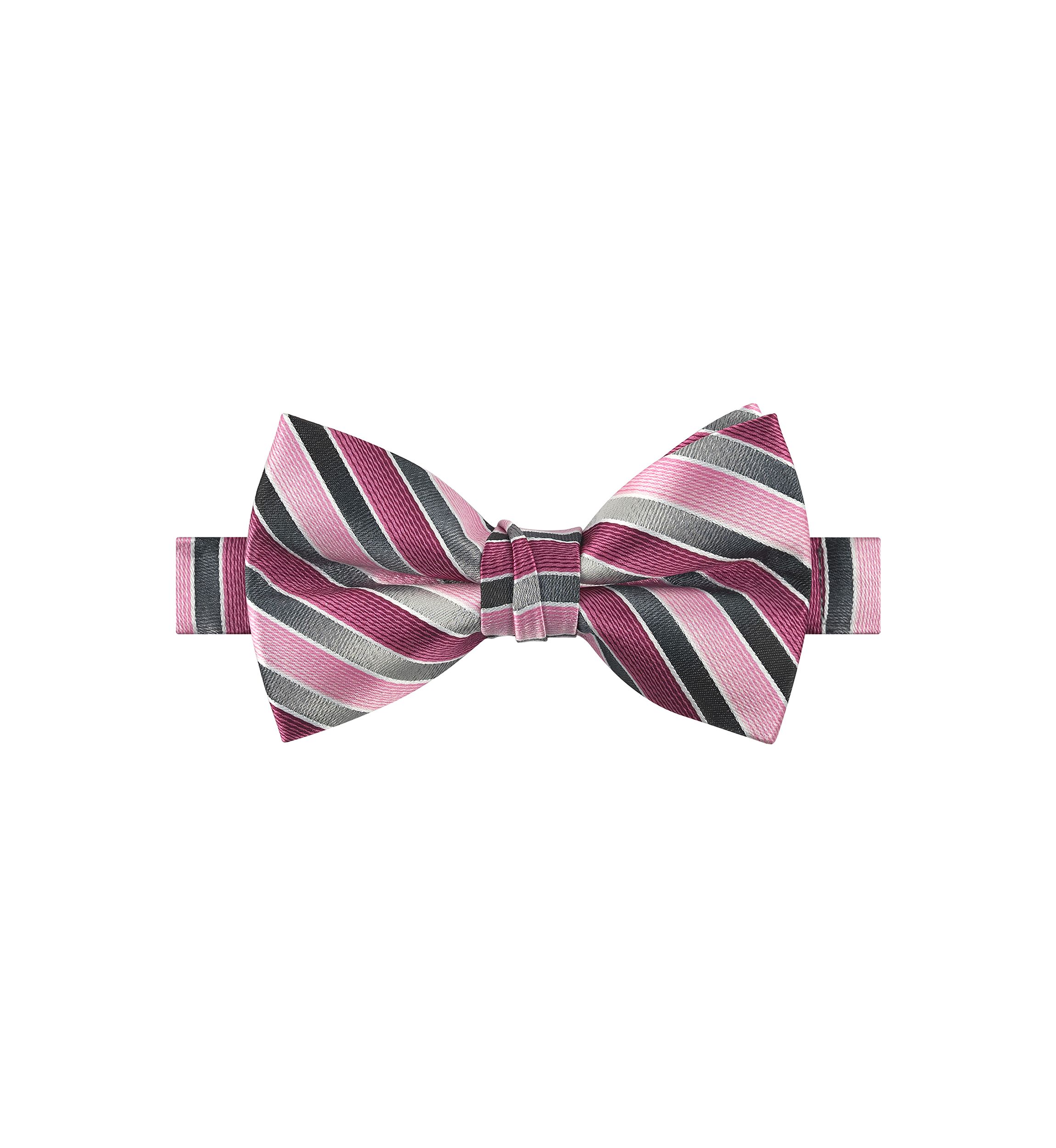 Shaded Bar Stripe Bowtie 