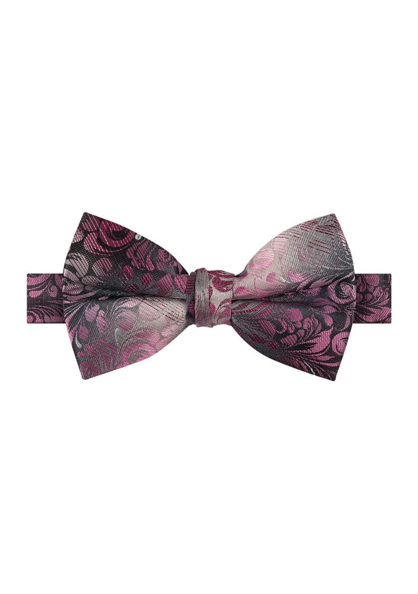 Shaded Floral Bowtie 
