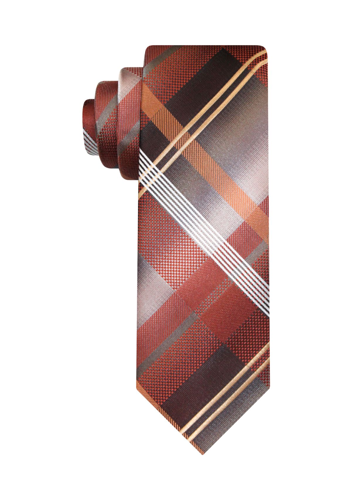Shaded Textured Grid Tie