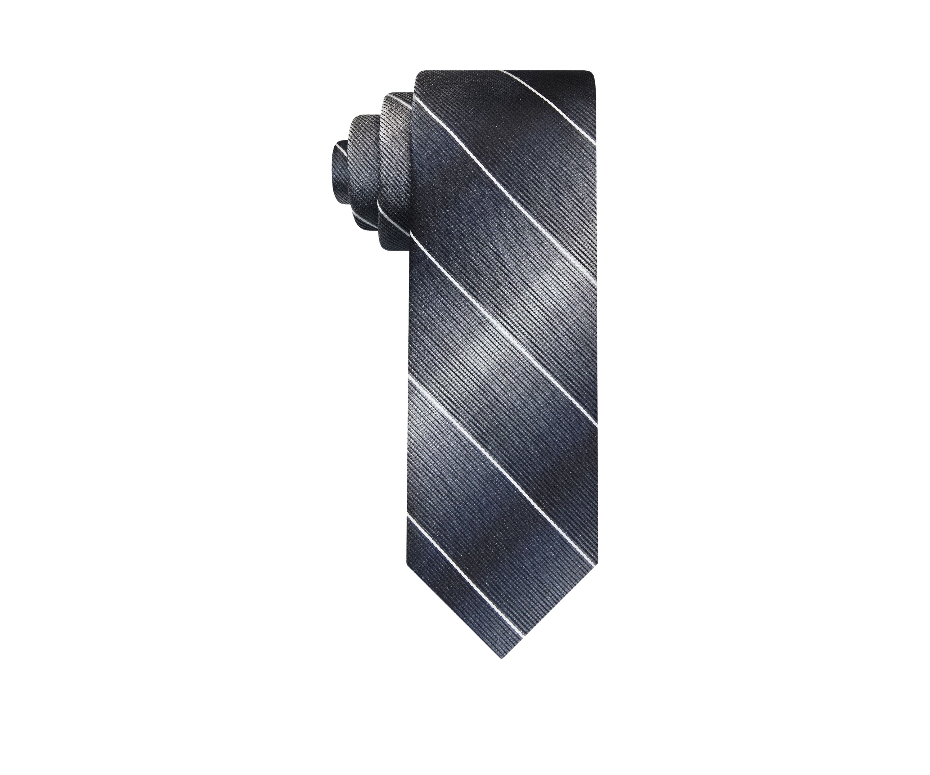 Big & Tall Shaded Micro Stripe Tie