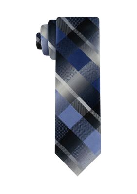 Van Heusen Men's Textured Plaid Tie, 58