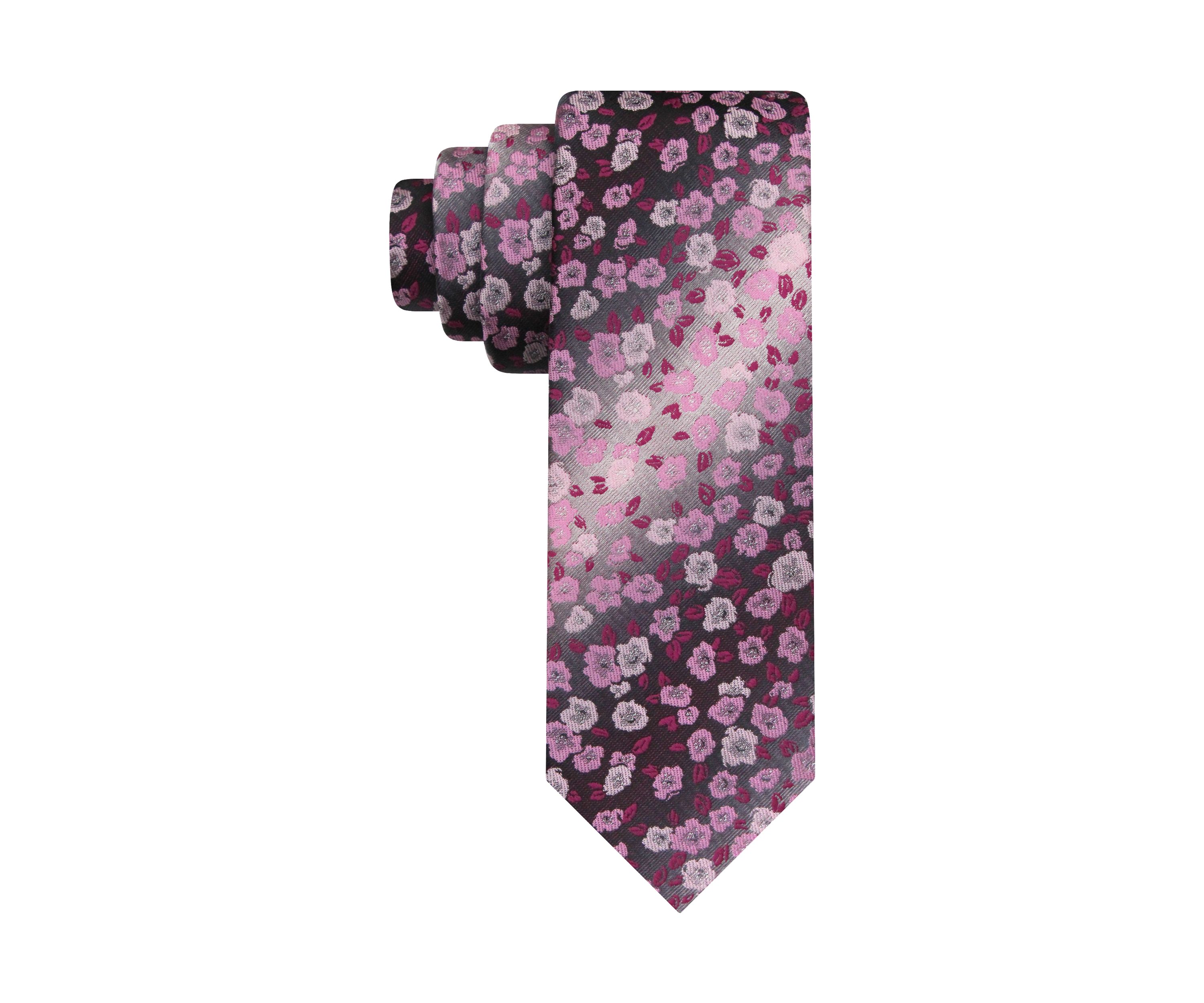Small Shaded Floral Tie