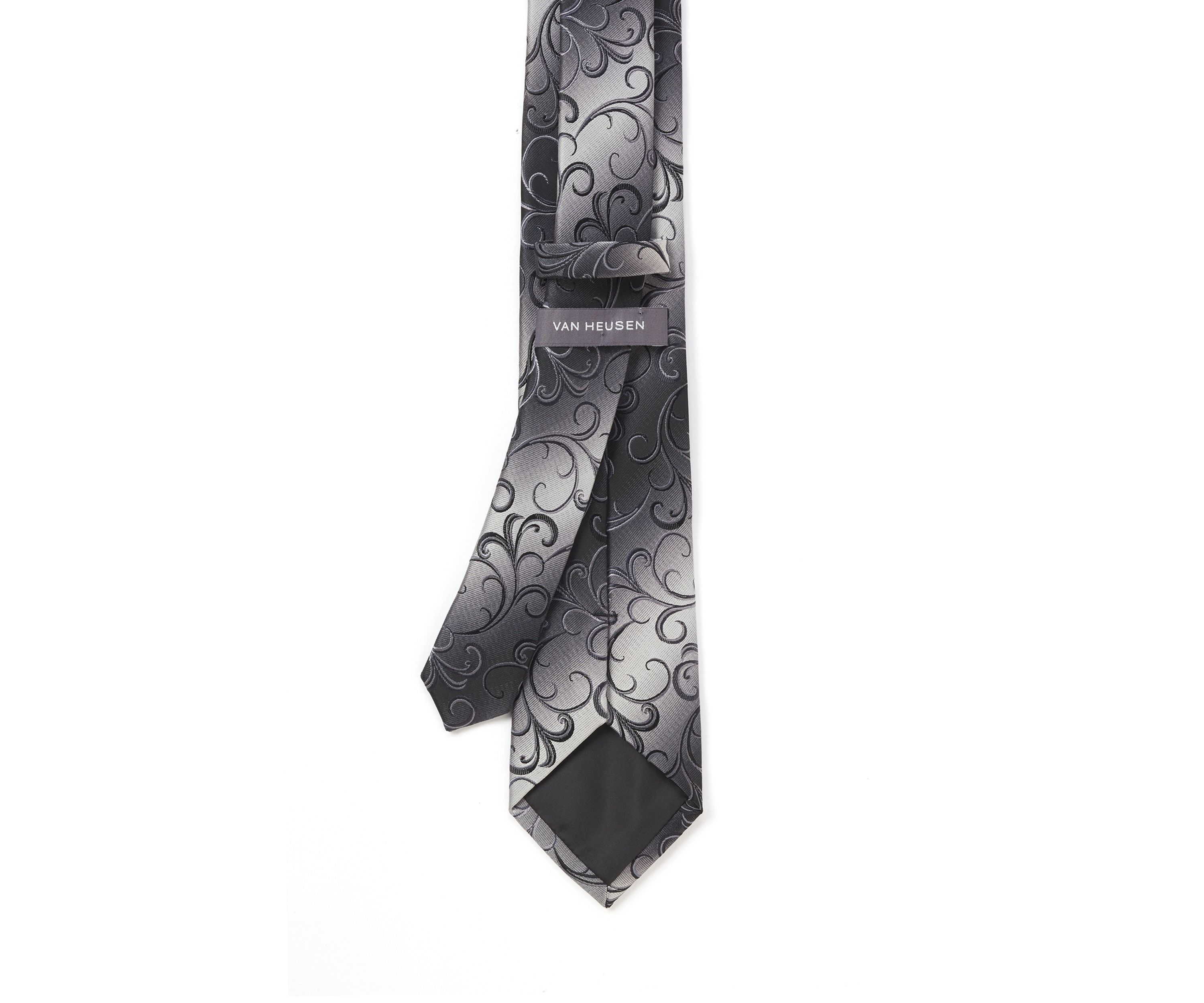 Big & Tall Shaded Swirl Tie
