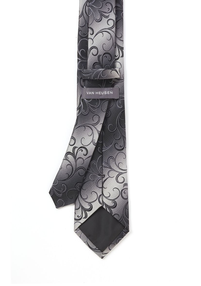 Big & Tall Shaded Swirl Tie