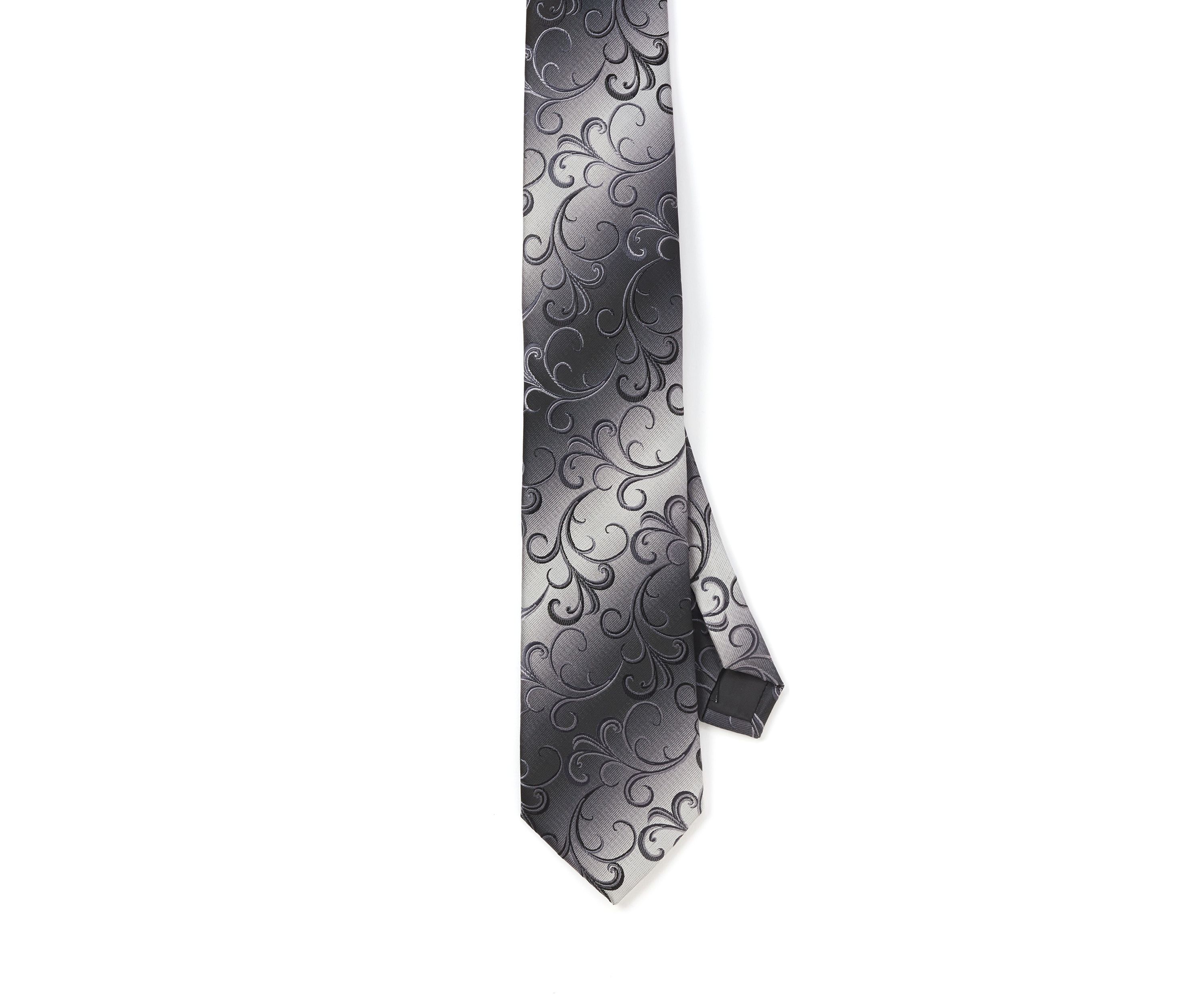 Big & Tall Shaded Swirl Tie