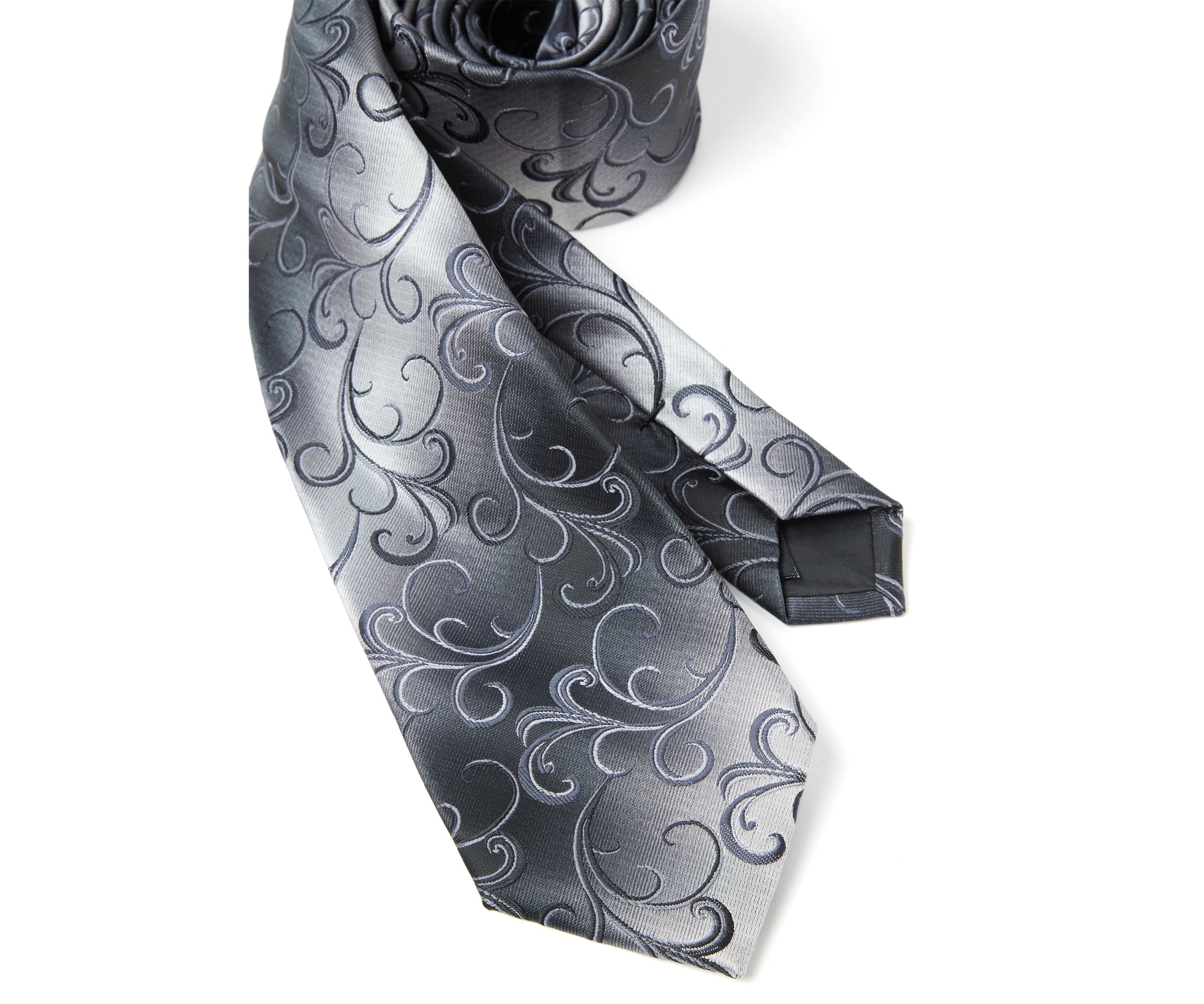 Big & Tall Shaded Swirl Tie