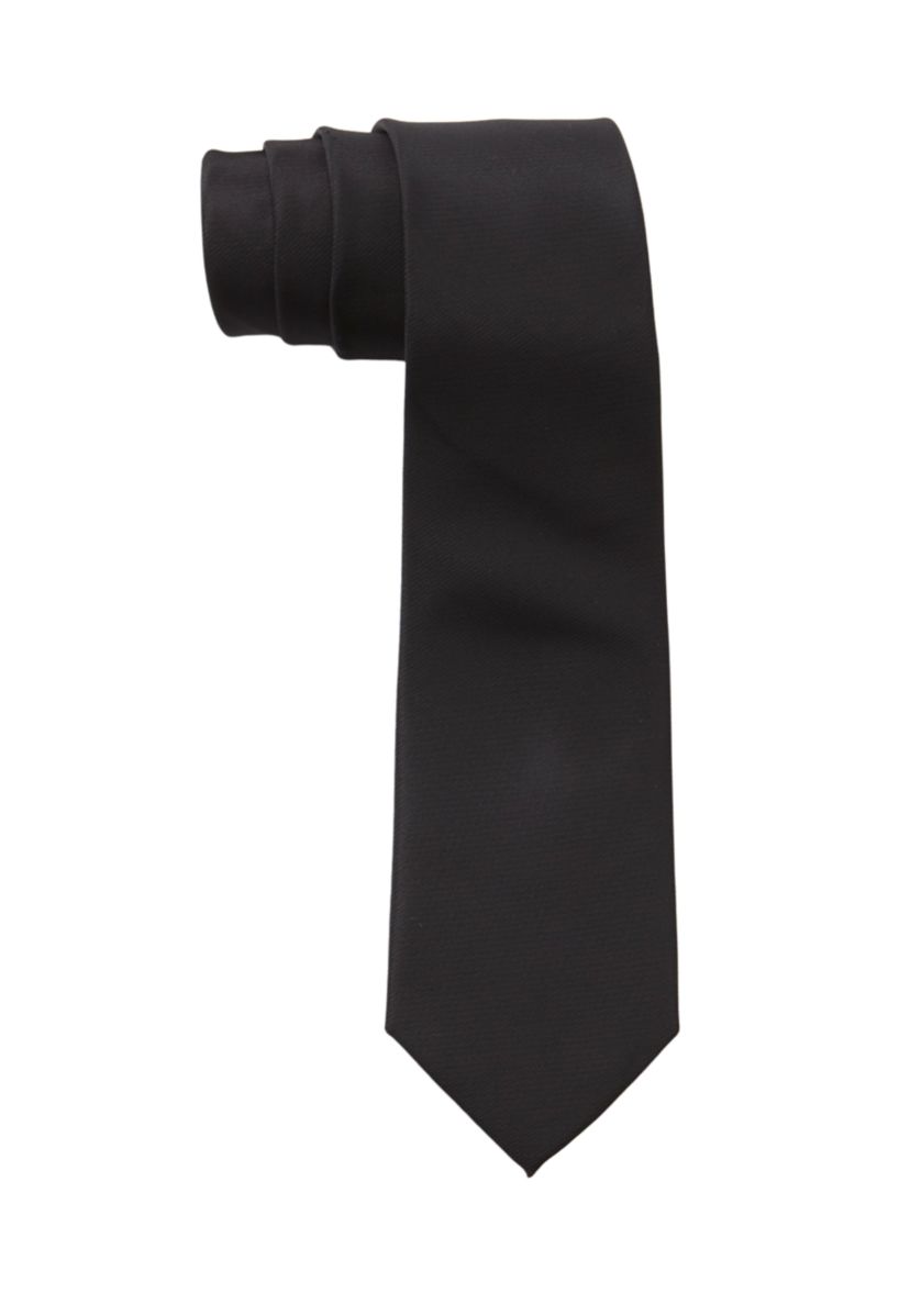 Mens Tall Soft Solid Tie
