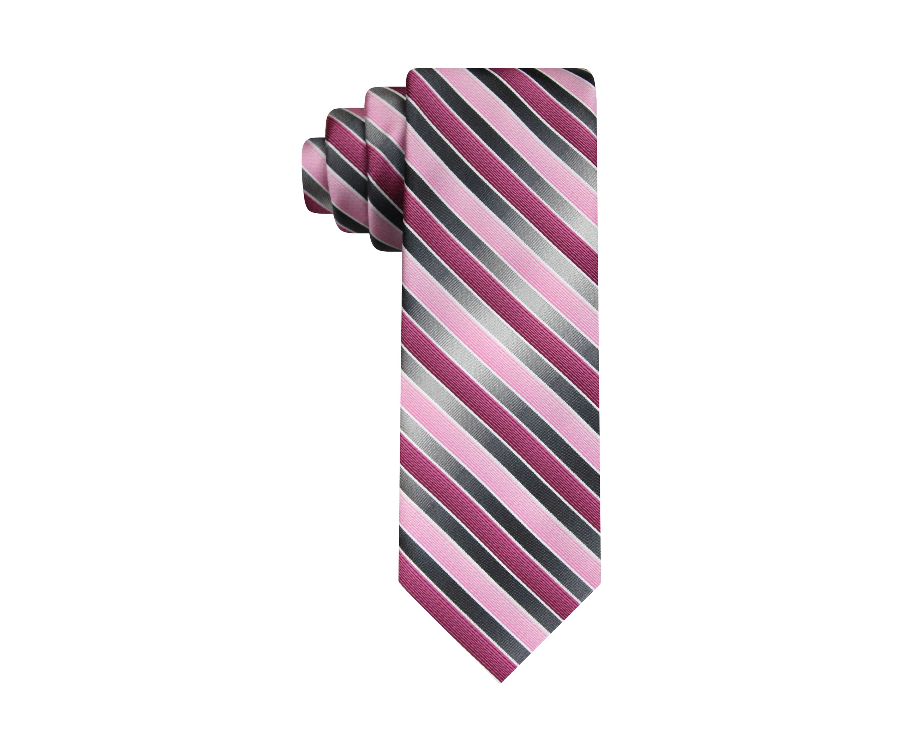 Simple Shaded Stripe Necktie 