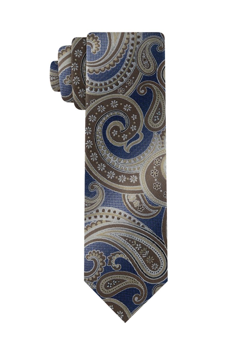 Paisley Print Necktie 