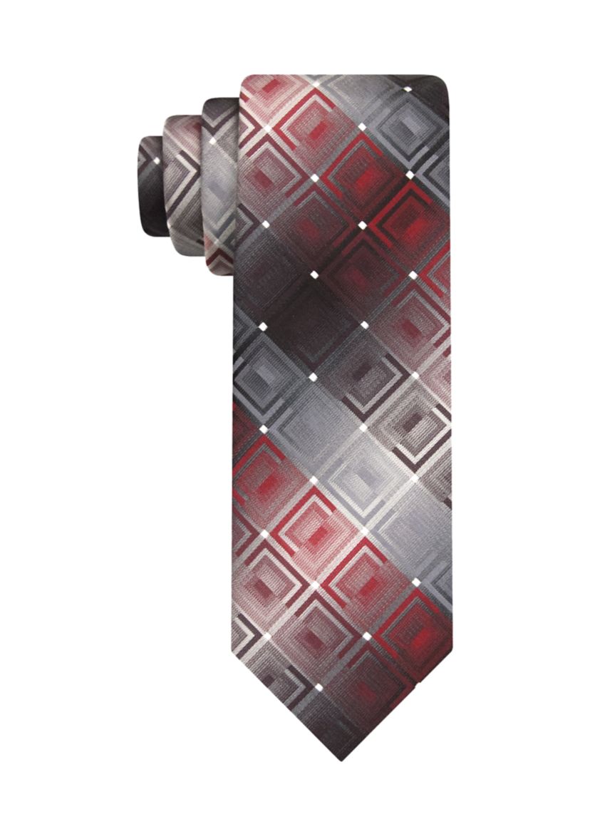 Large Geo Print Tie 