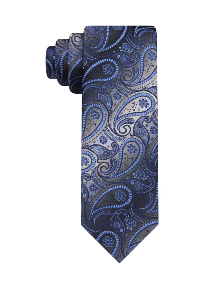 Shaded Paisley Tie 