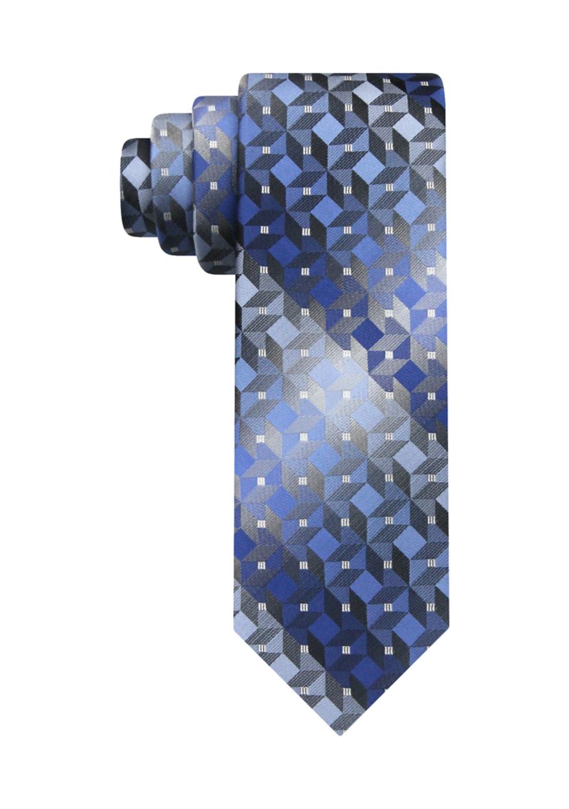 Big & Tall Printed Necktie 