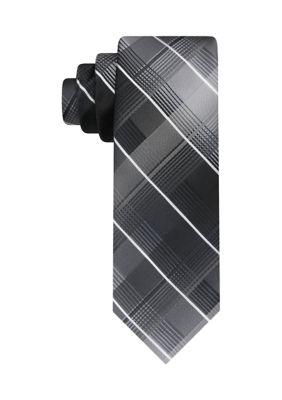 Van Heusen Men's Big & Tall Printed Necktie, Black, 62