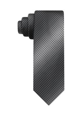 Van Heusen Men's Big & Tall Printed Necktie, Black, 62
