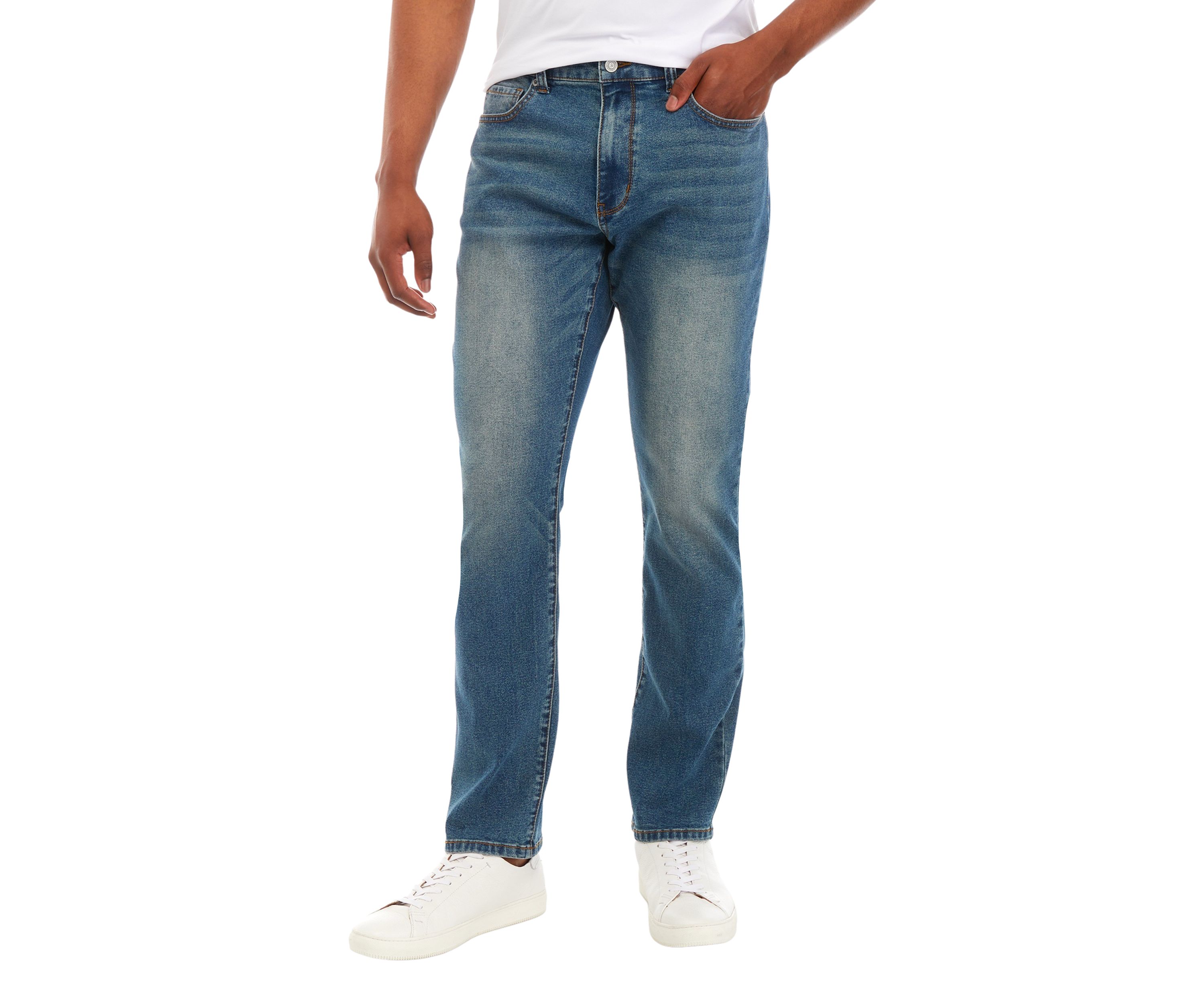 Medium Wash Athletic Jeans