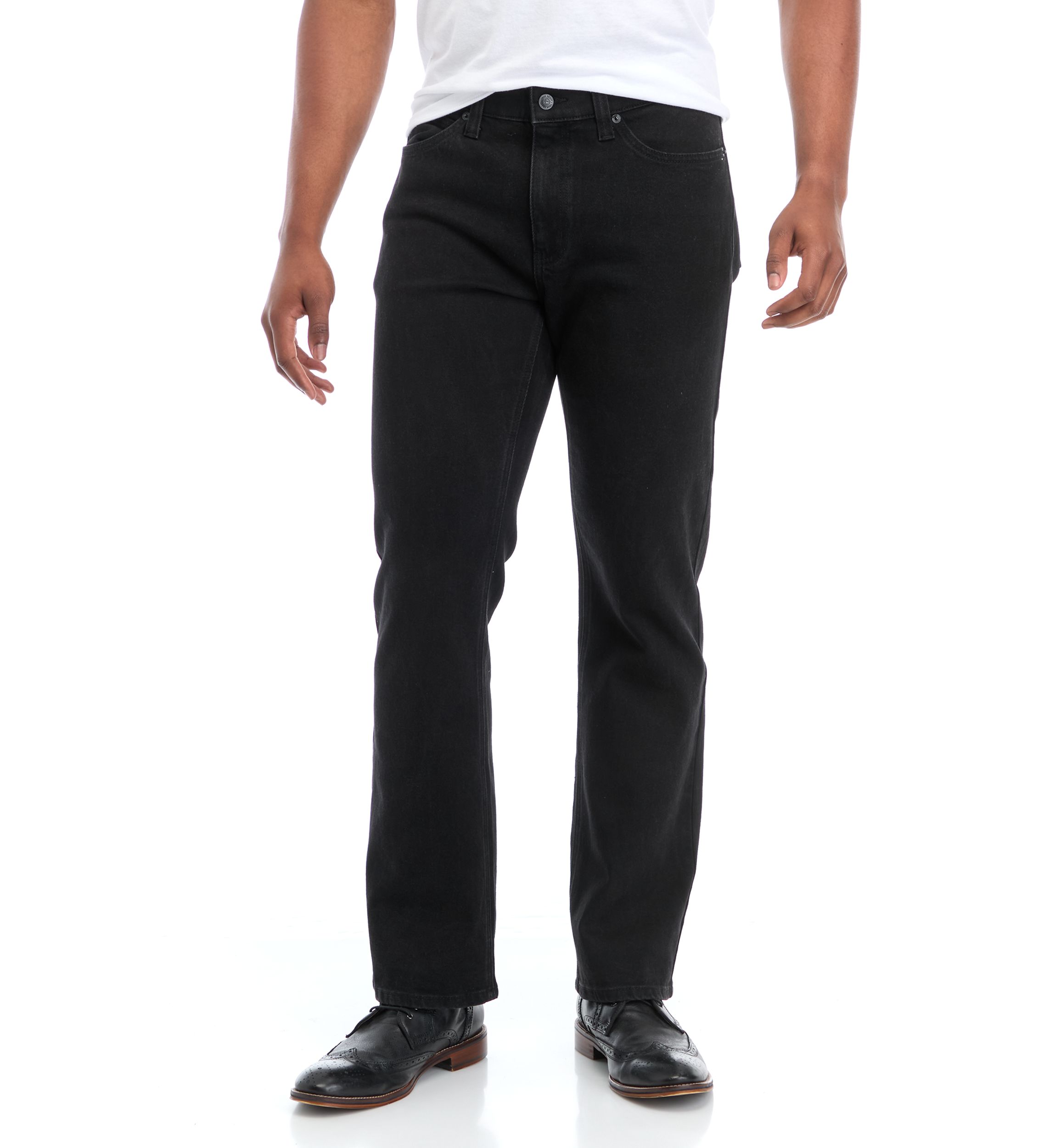 Black Bootcut Jeans 