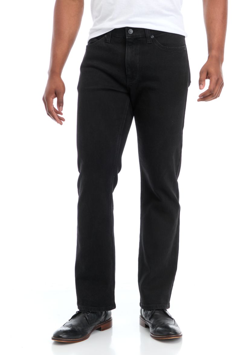 Black Bootcut Jeans 