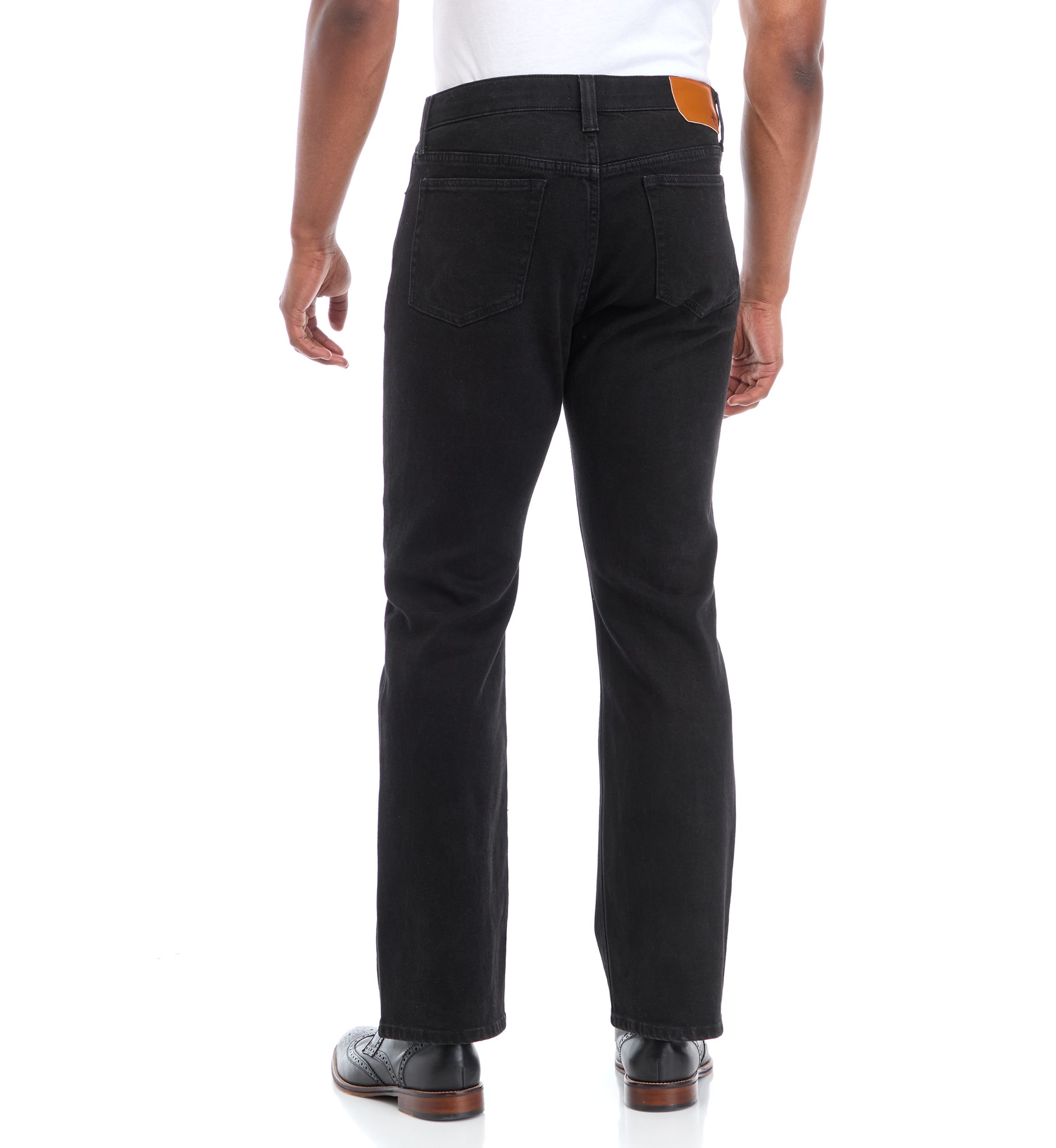 Black Bootcut Jeans 