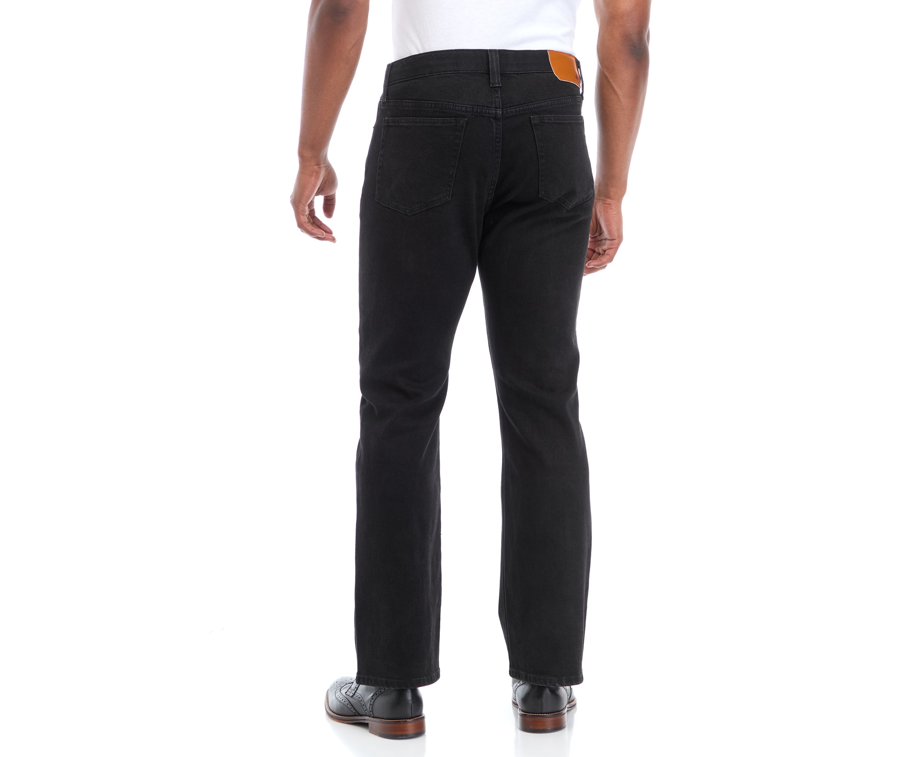 Black Bootcut Jeans 