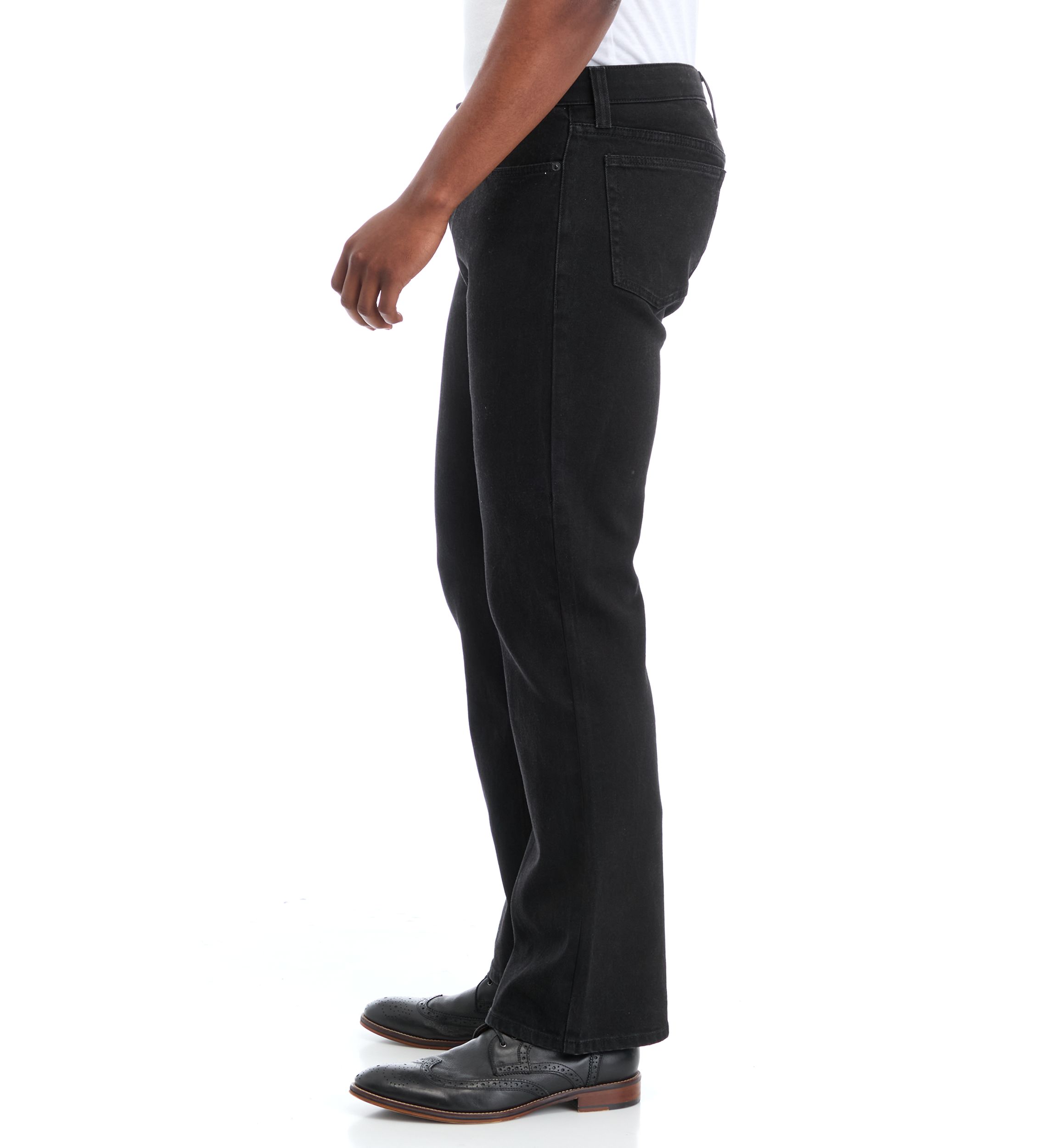 Black Bootcut Jeans 