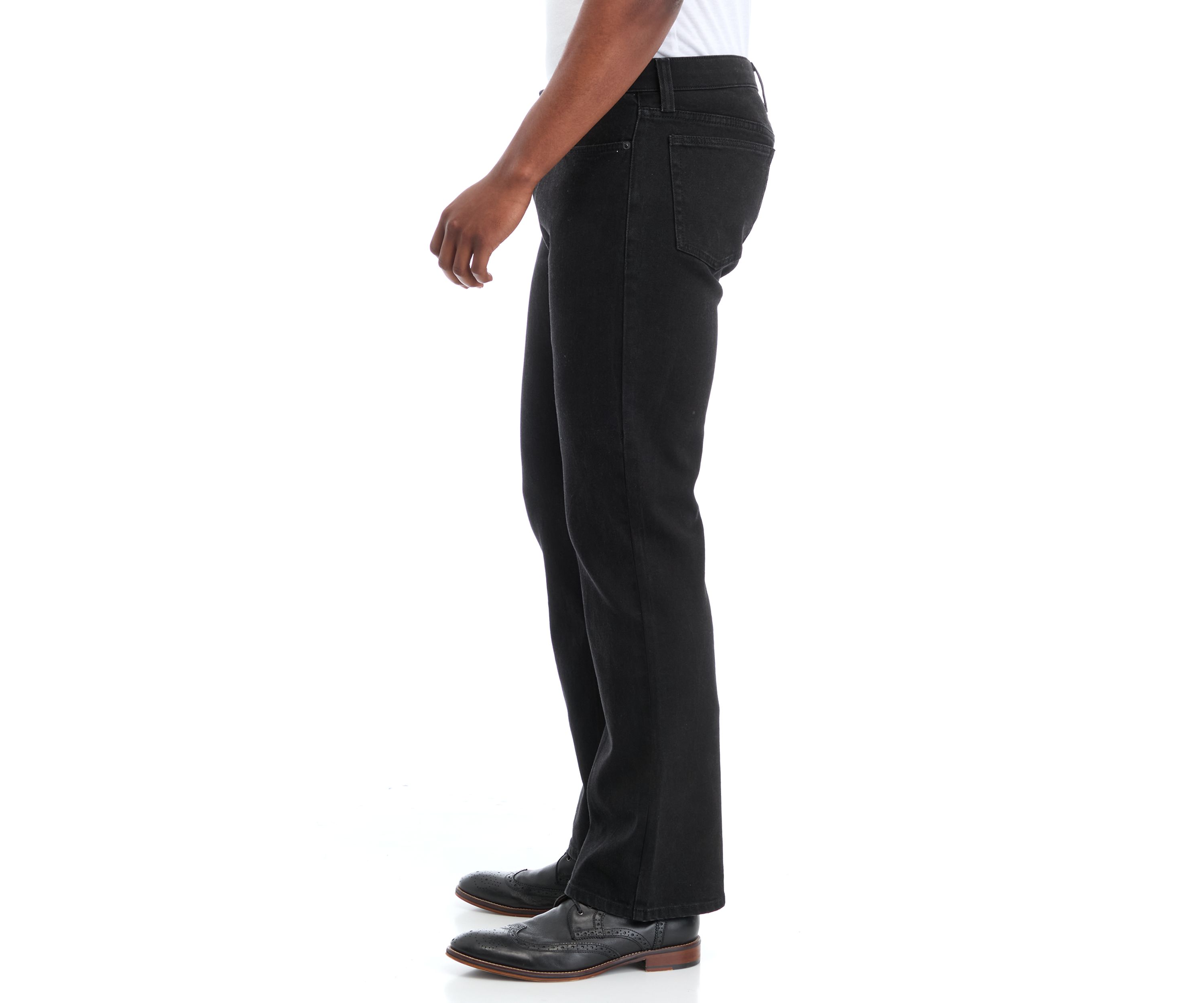 Black Bootcut Jeans 