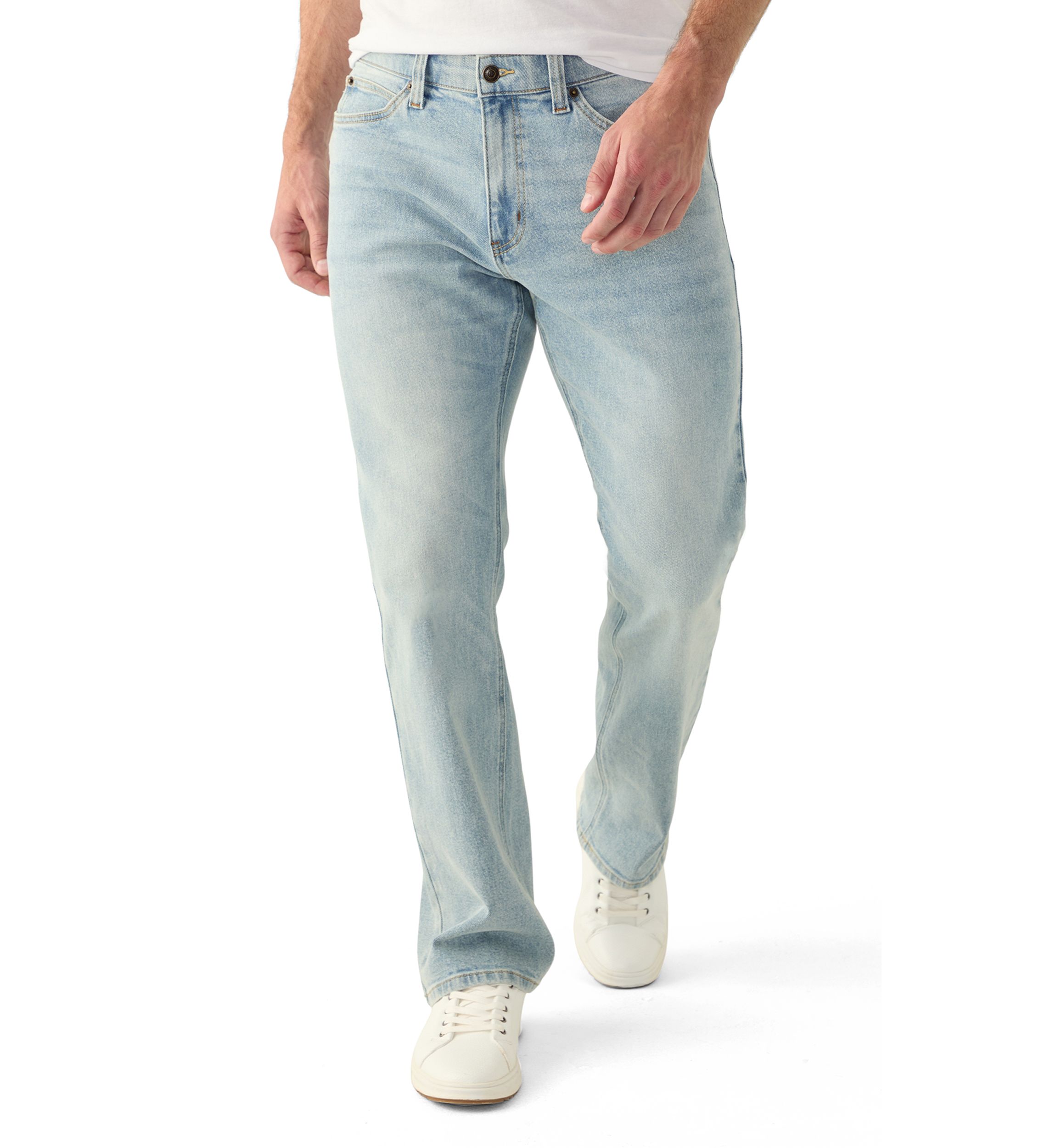 Light Wash Bootcut Jeans