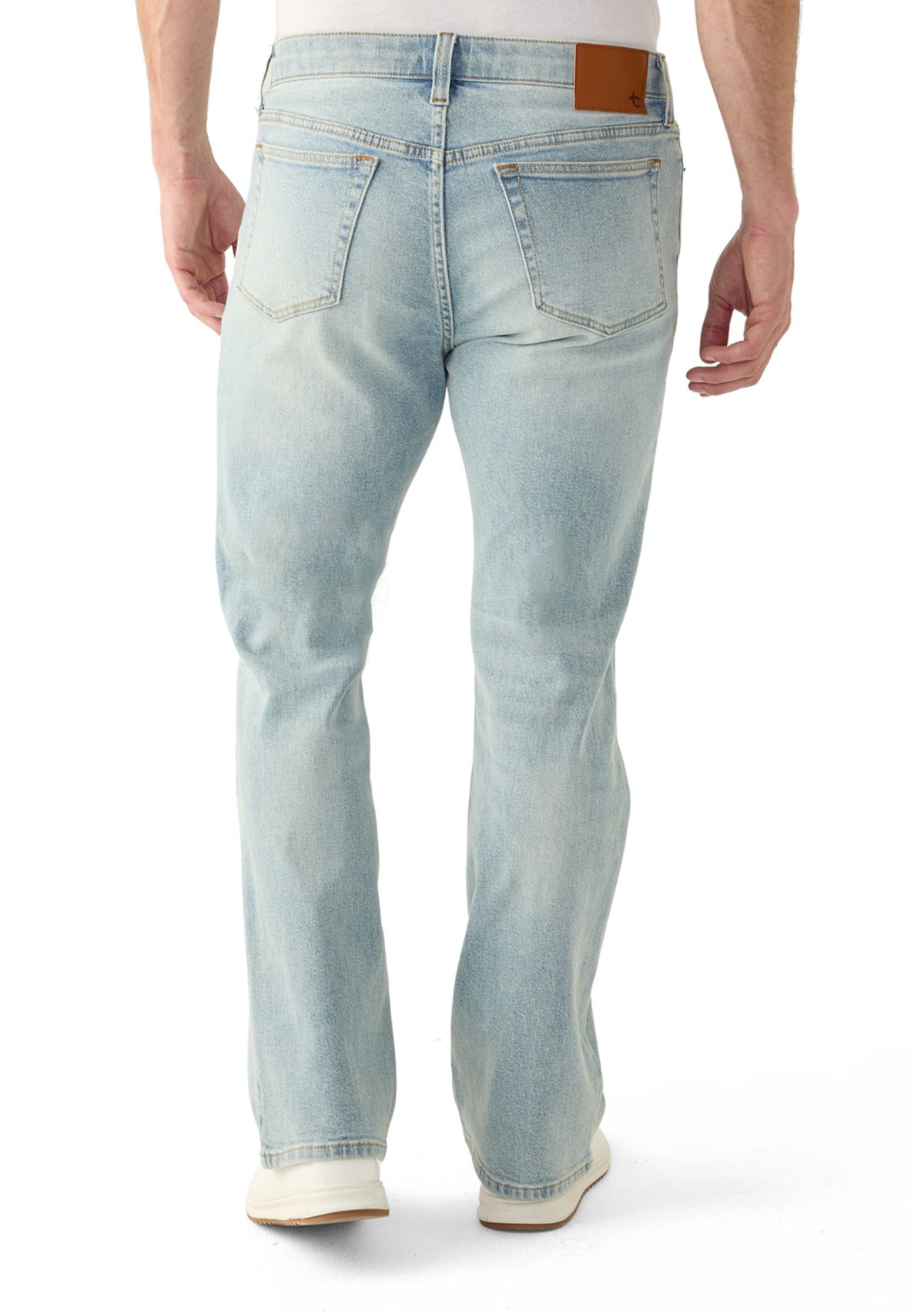 Light Wash Bootcut Jeans