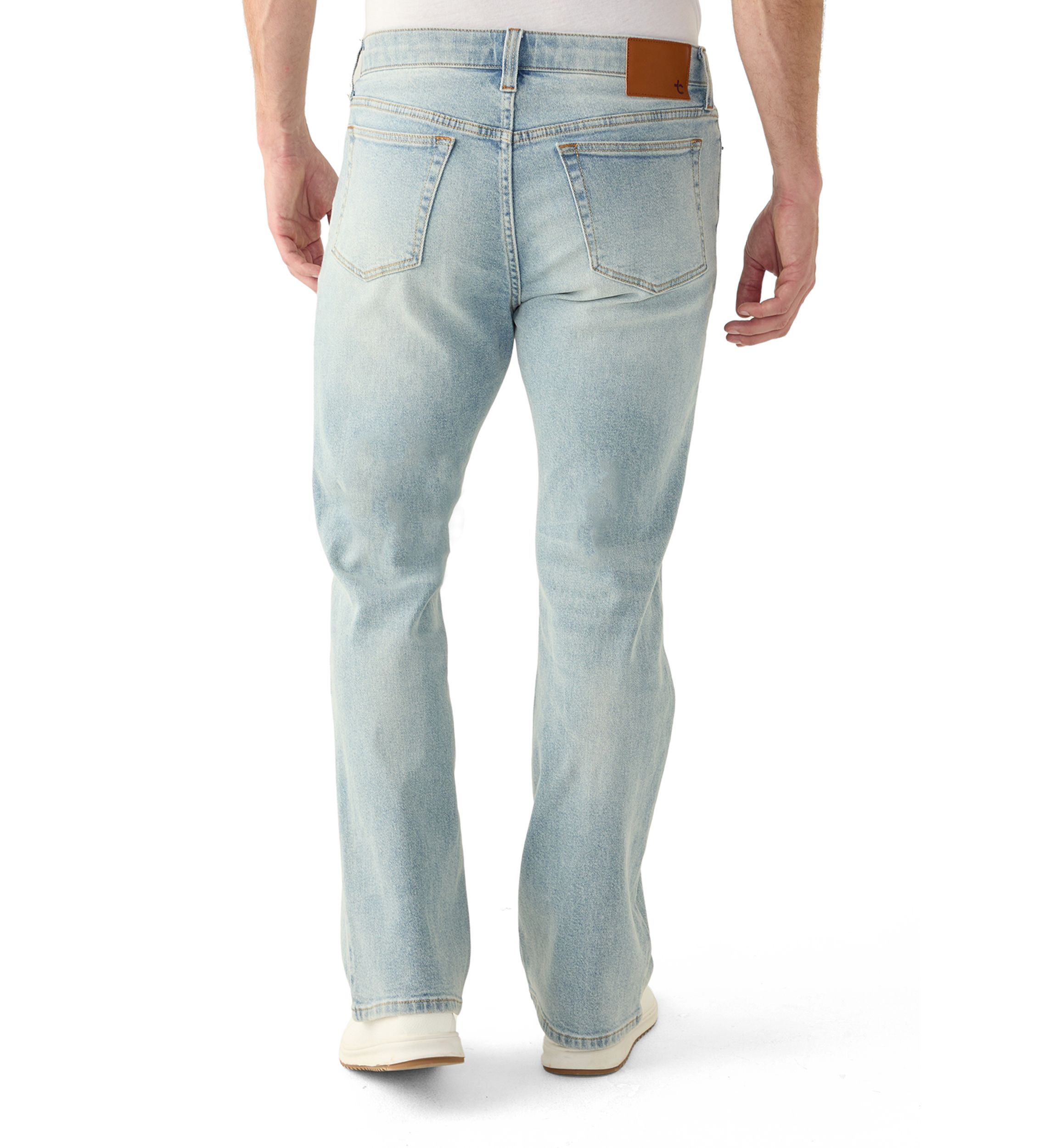 Light Wash Bootcut Jeans