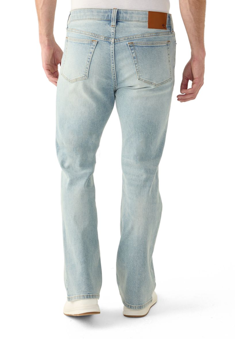 Light Wash Bootcut Jeans