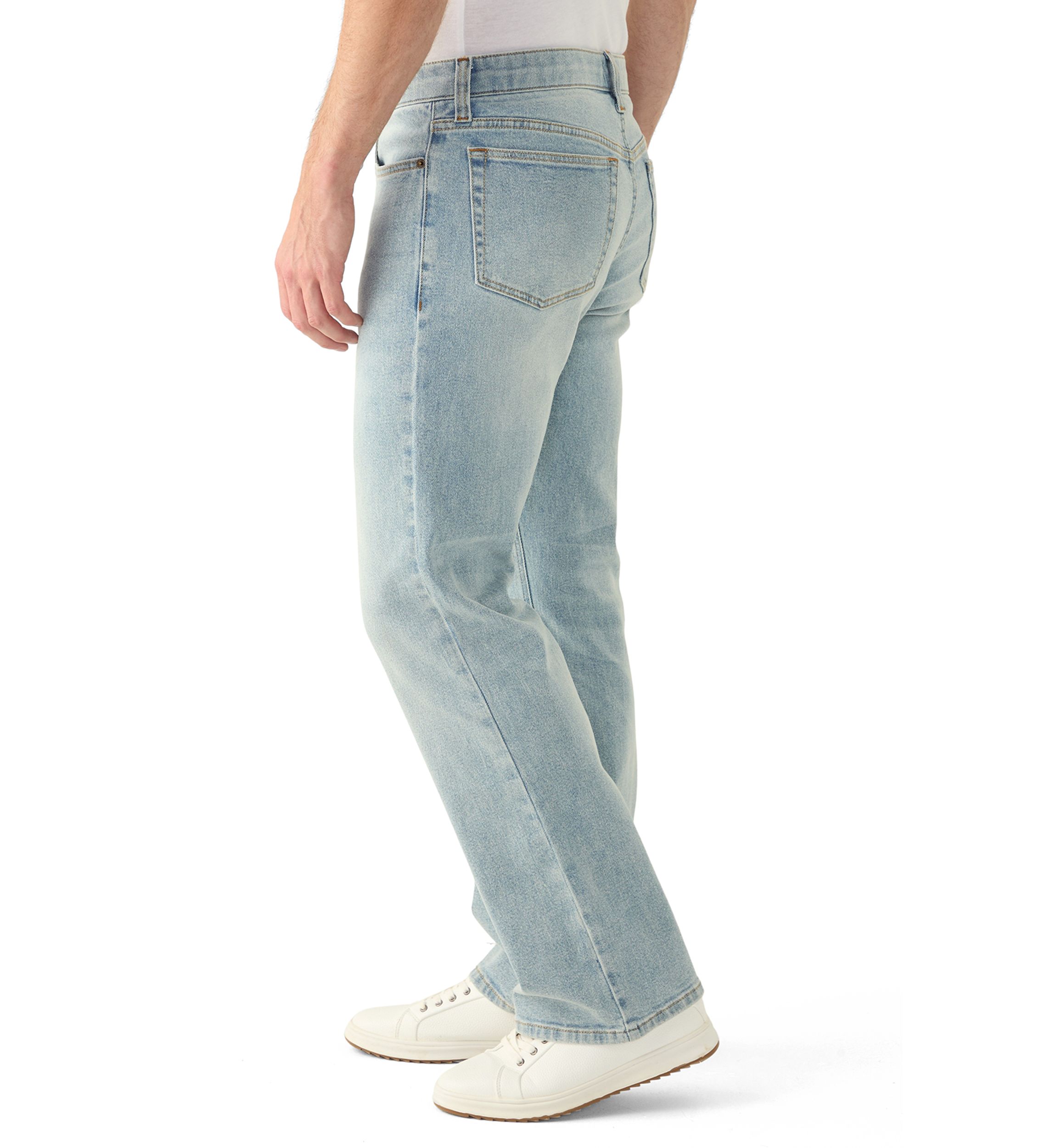 Light Wash Bootcut Jeans