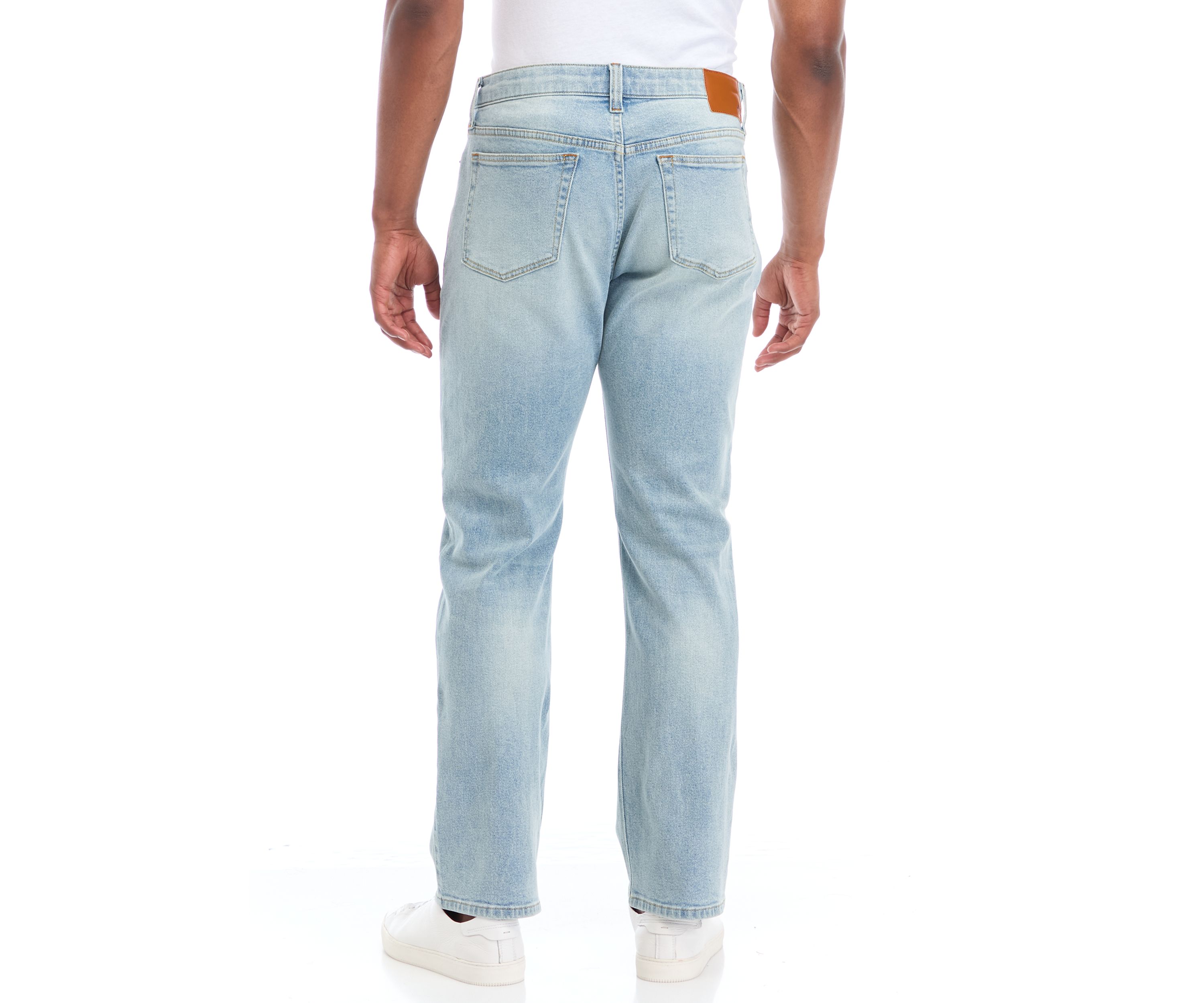 Relaxed Light Wash Jeans 