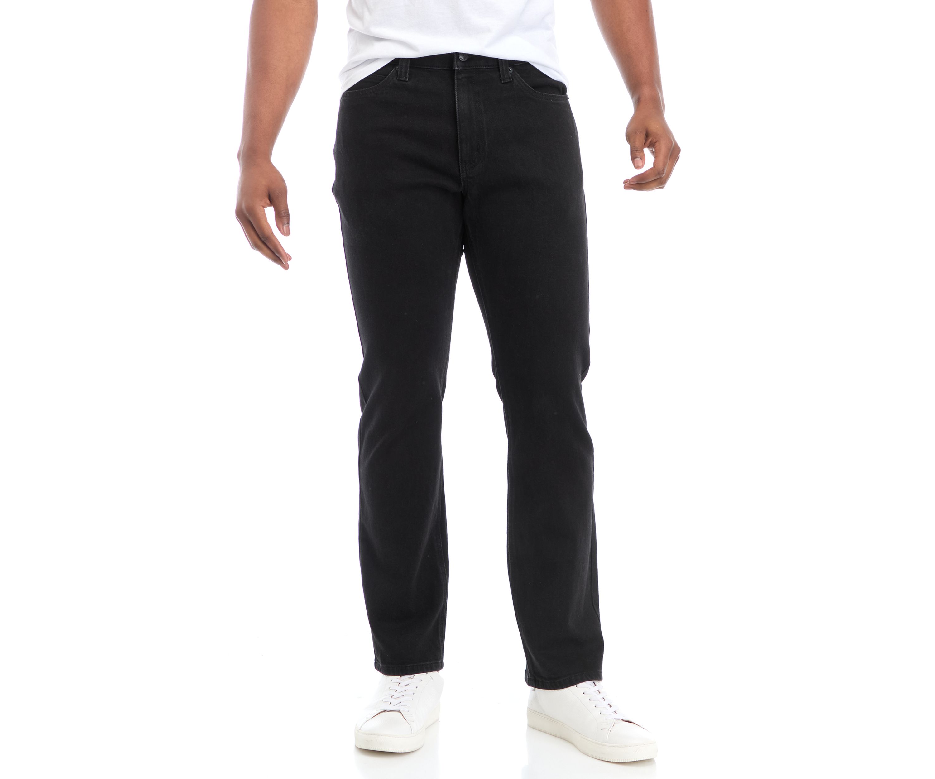 Black Straight Jeans 