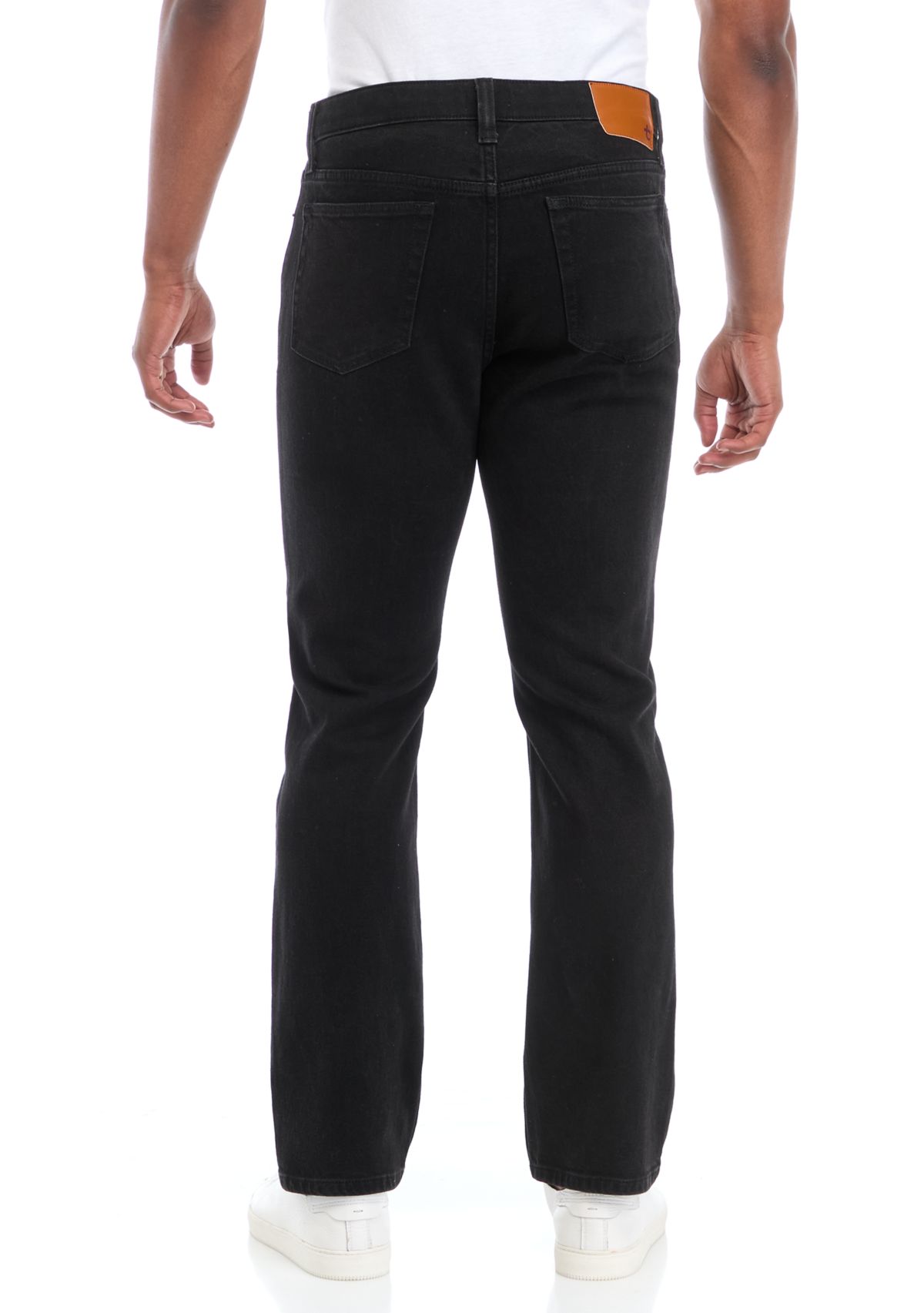 Black Straight Jeans 