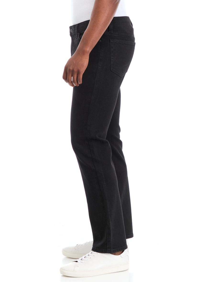 Black Straight Jeans 