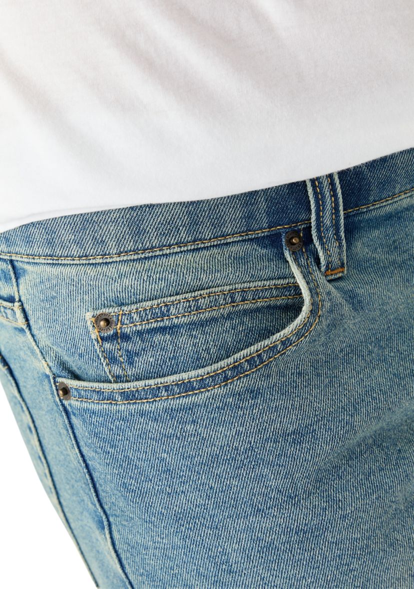 Heritage Straight Denim Jeans