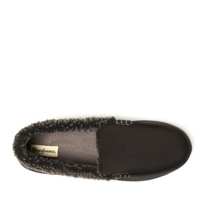 Alexander Microsuede Moccasin with Berber Casing