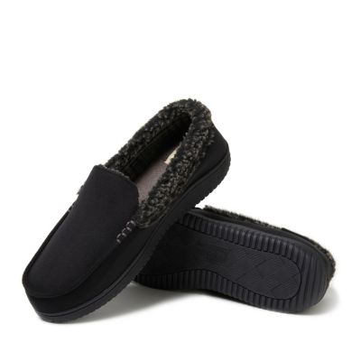 Alexander Microsuede Moccasin with Berber Casing