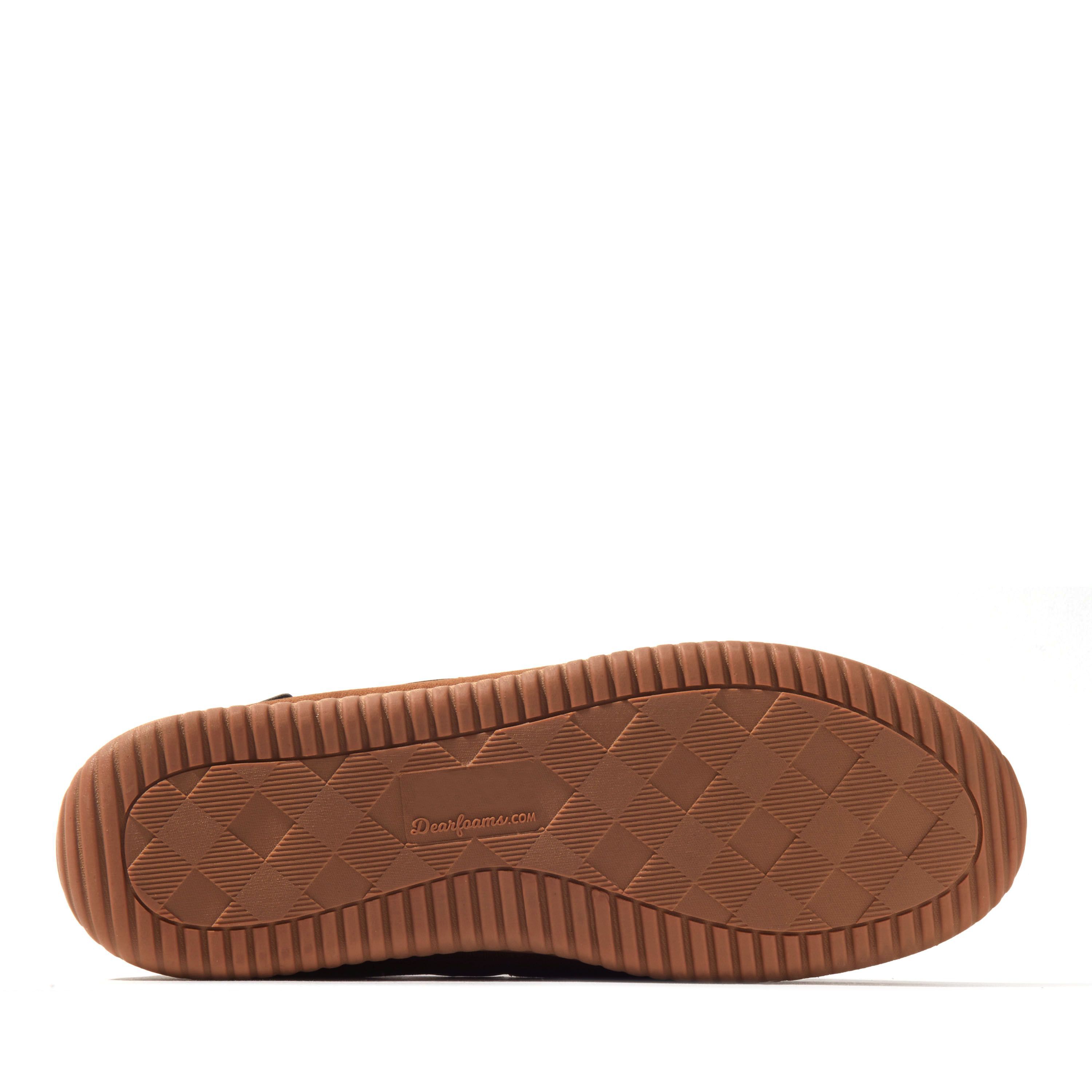 Pierce Microsuede Moc with Tie