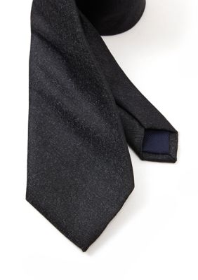 Michael Kors Men's Drew Solid Tie, Black