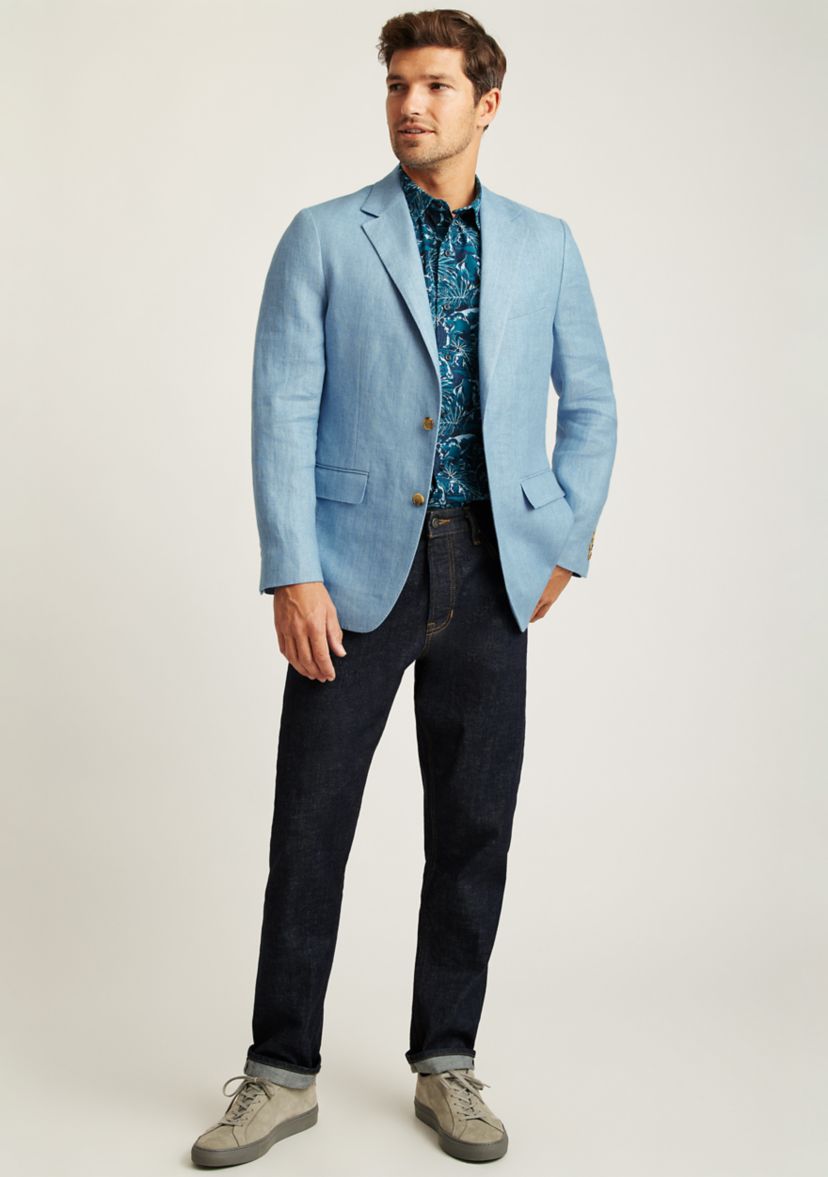 Mens Jetsetter Unconstructed Italian Blazer