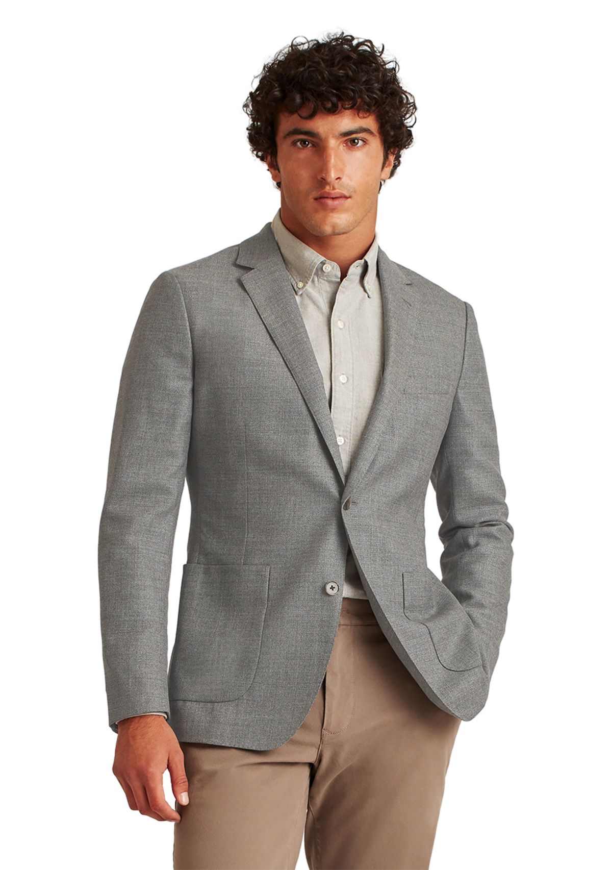 Mens Jetsetter Unconstructed Italian Wool Blazer