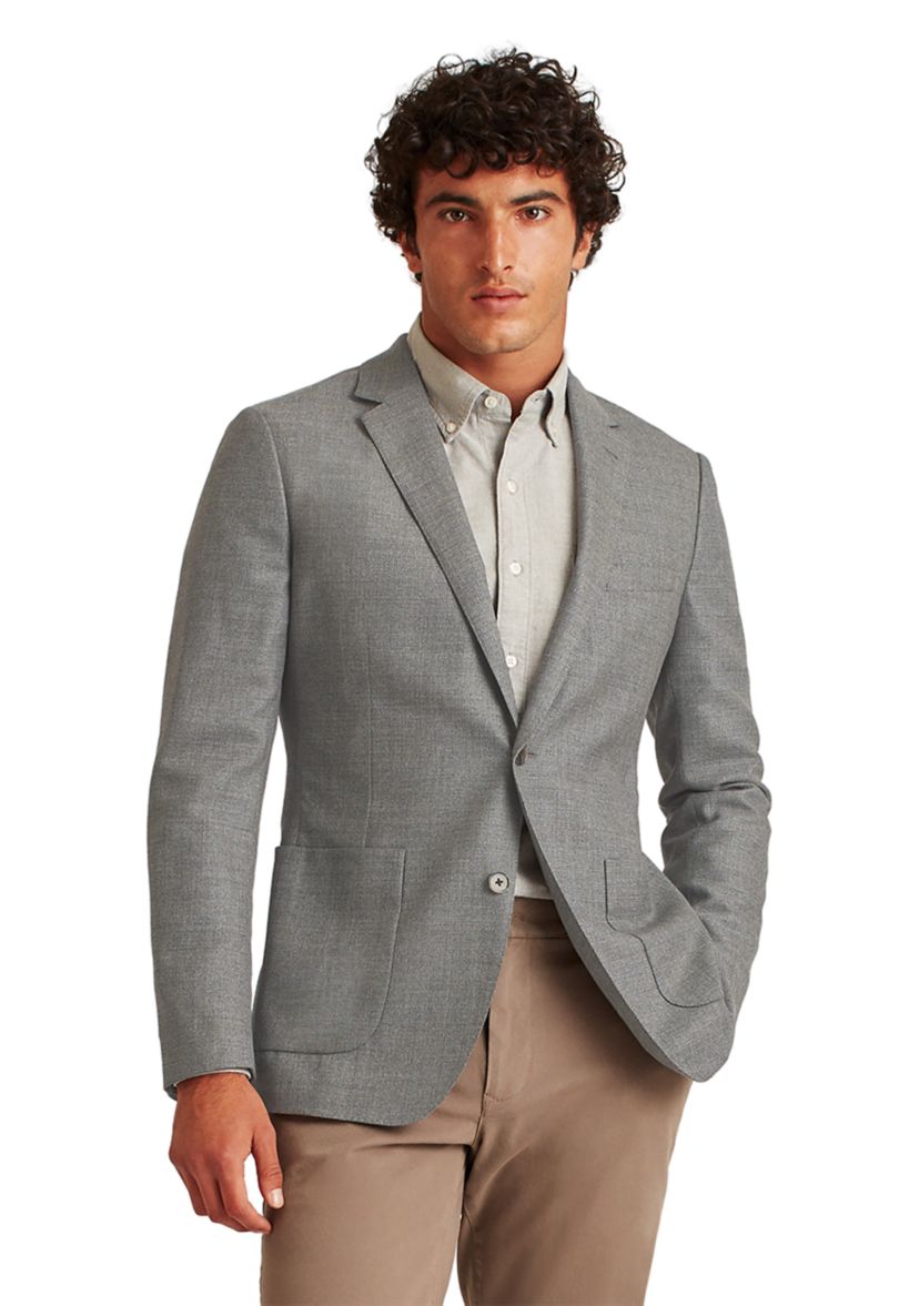 Mens Jetsetter Unconstructed Italian Wool Blazer