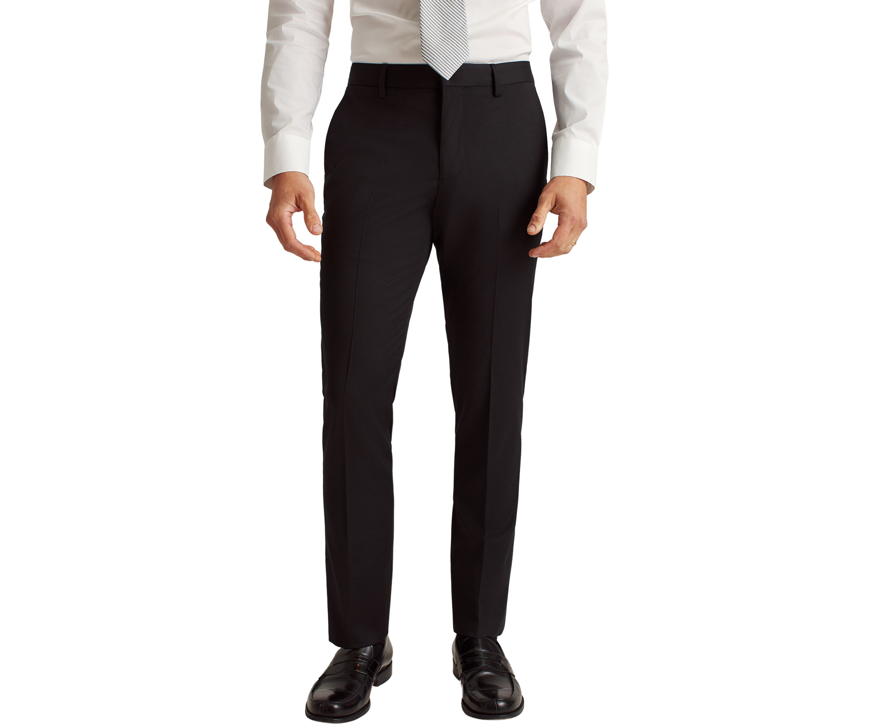 Mens Jetsetter Stretch Wool Suit Pants