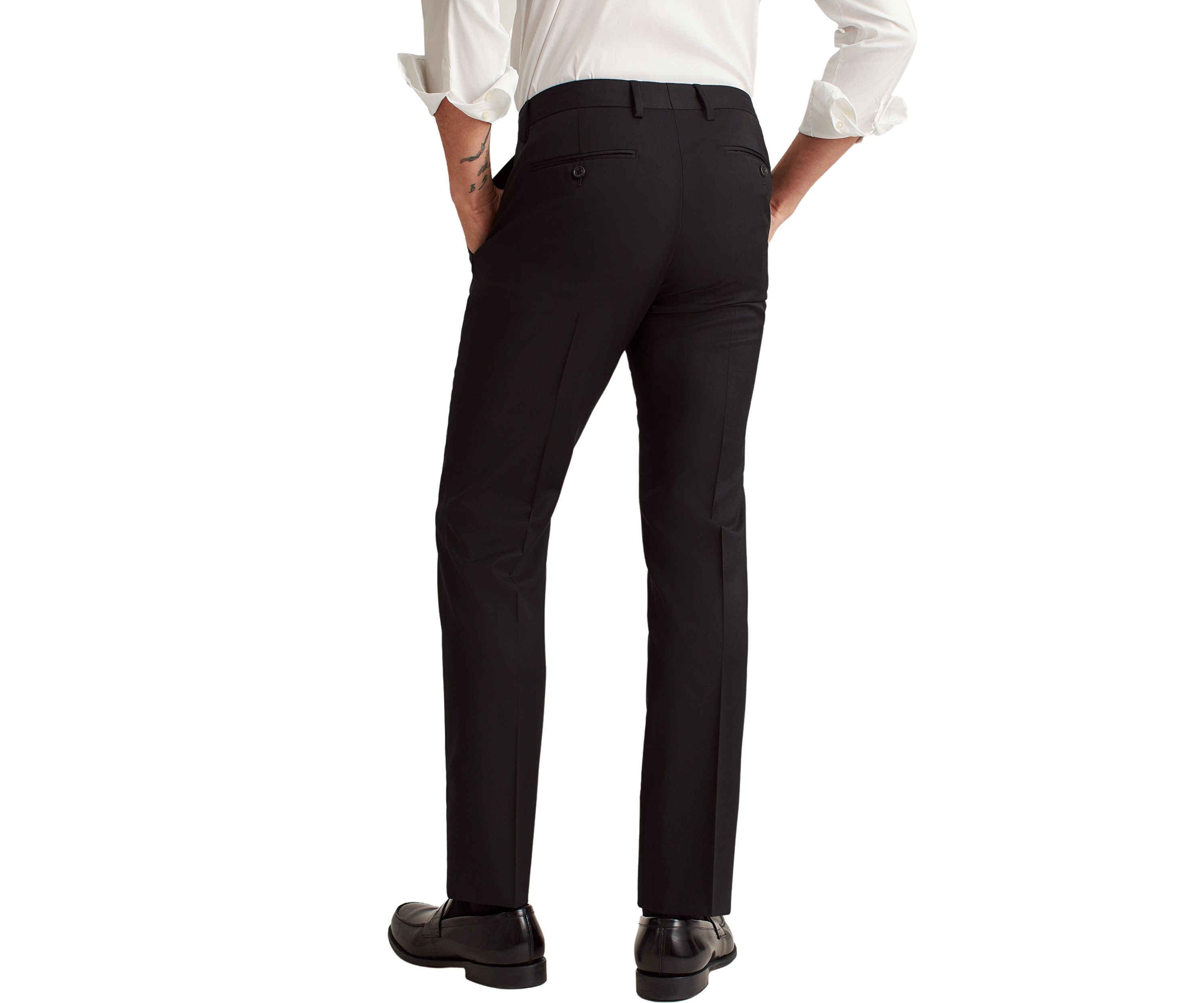 Mens Jetsetter Stretch Wool Suit Pants