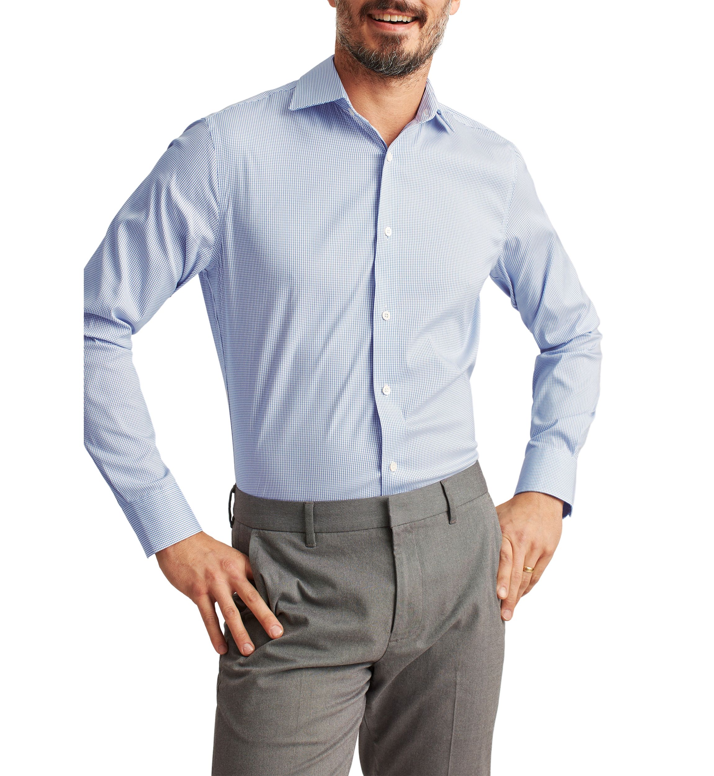 jetsetter stretch dress shirt Jetsetter Slim Fit Stretch Dot Dress Shirt (Men)
