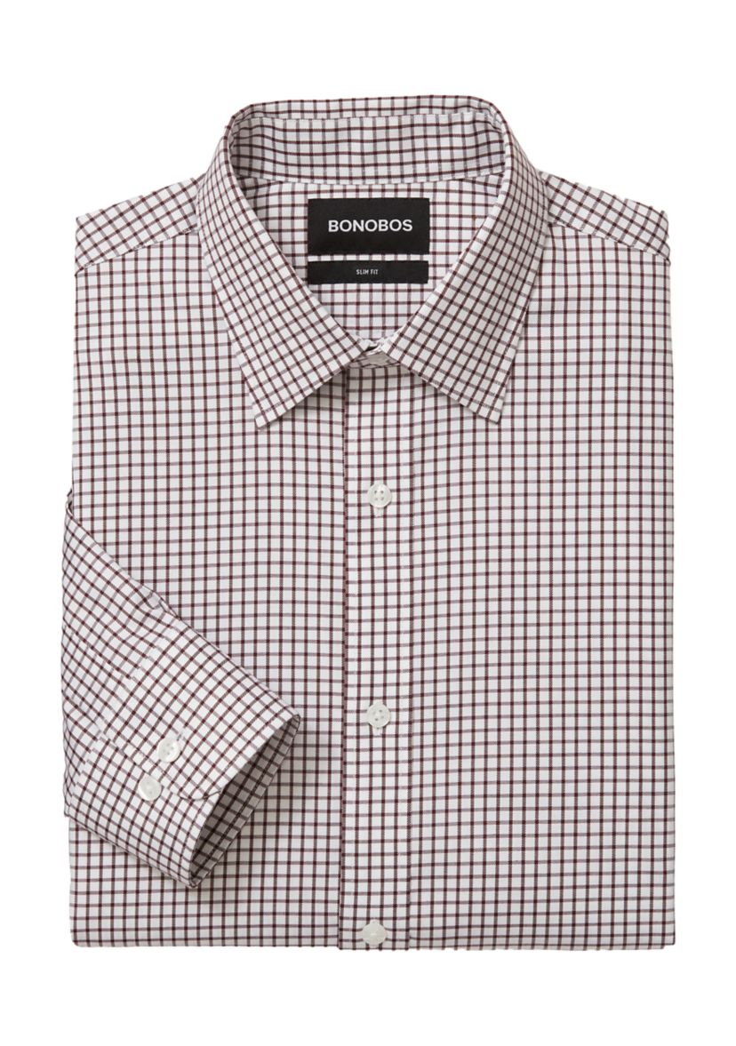 Mens Daily Grind Wrinkle Free Dress Shirt