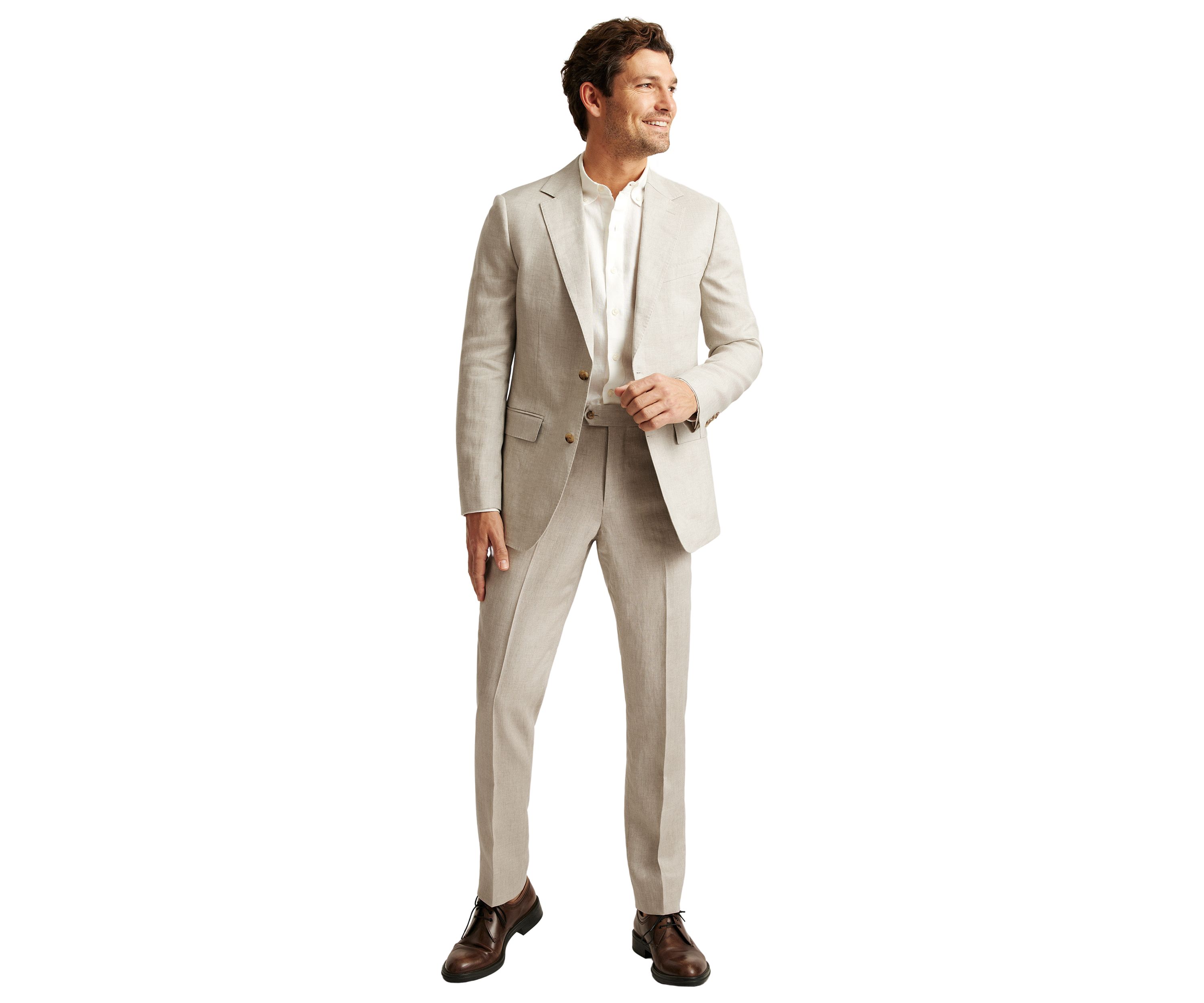 Mens Stretch Linen Suit Jacket