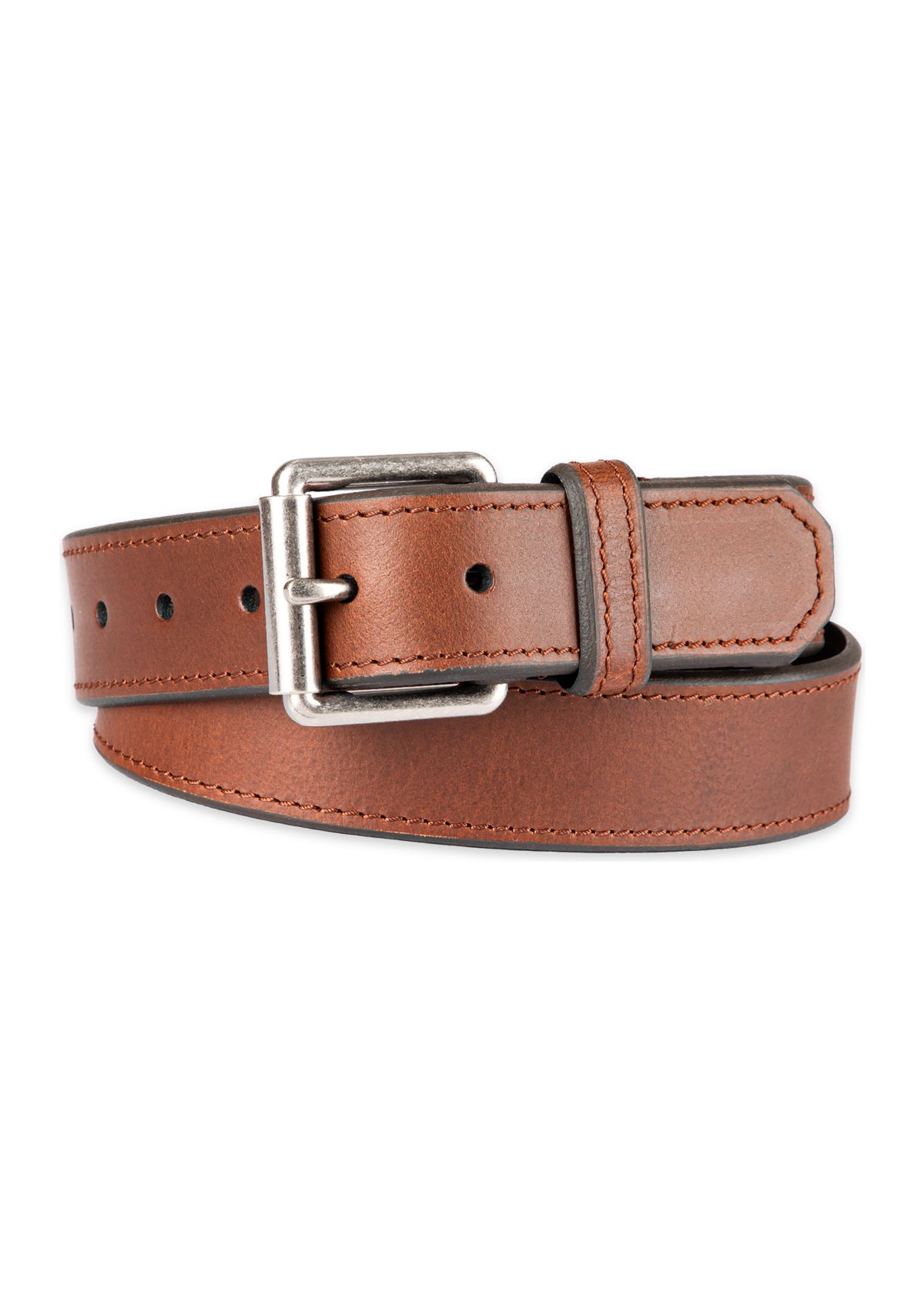 Casual Leather Roller Buckle Belt